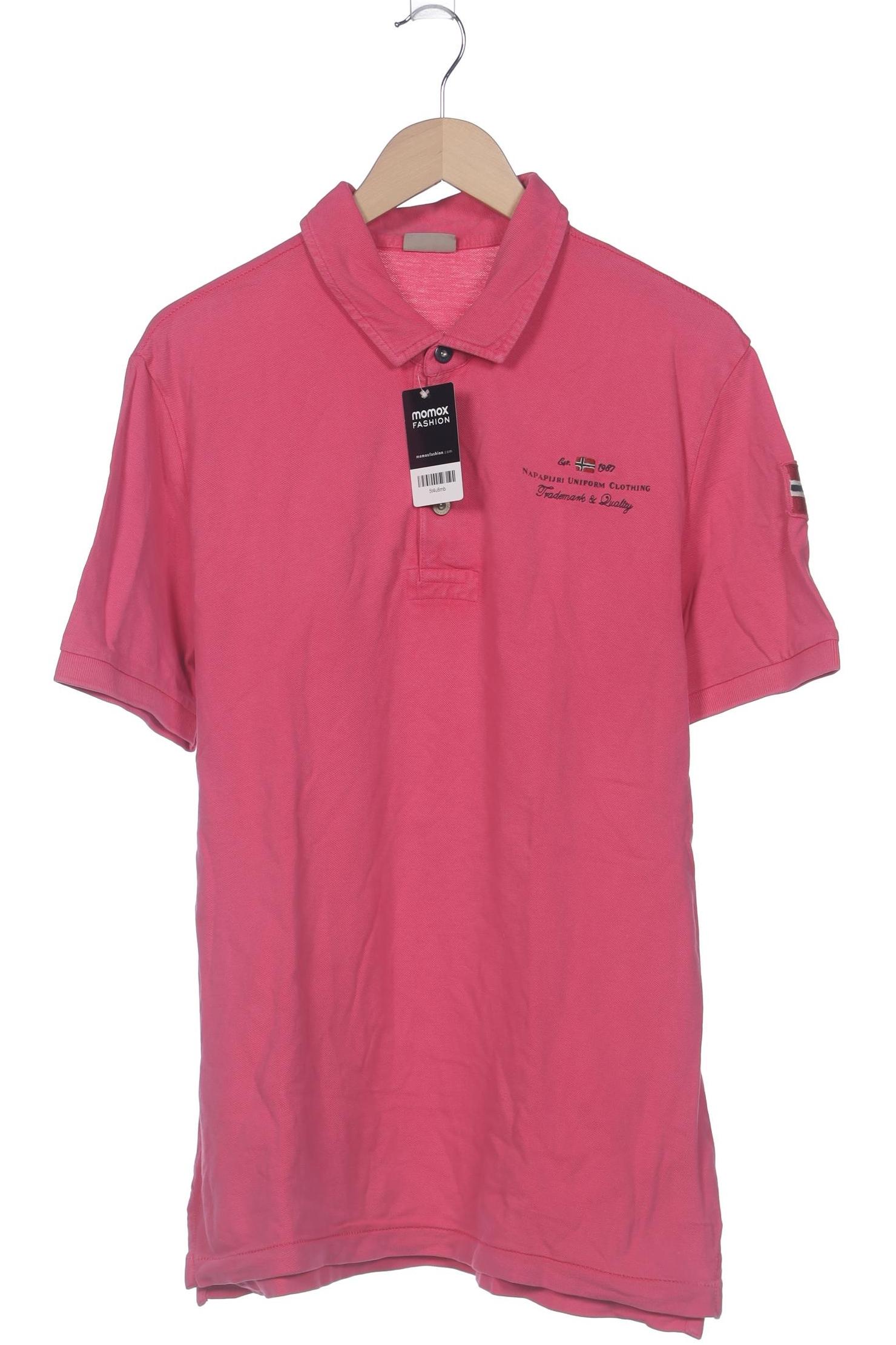 

Napapijri Herren Poloshirt, pink, Gr. 54