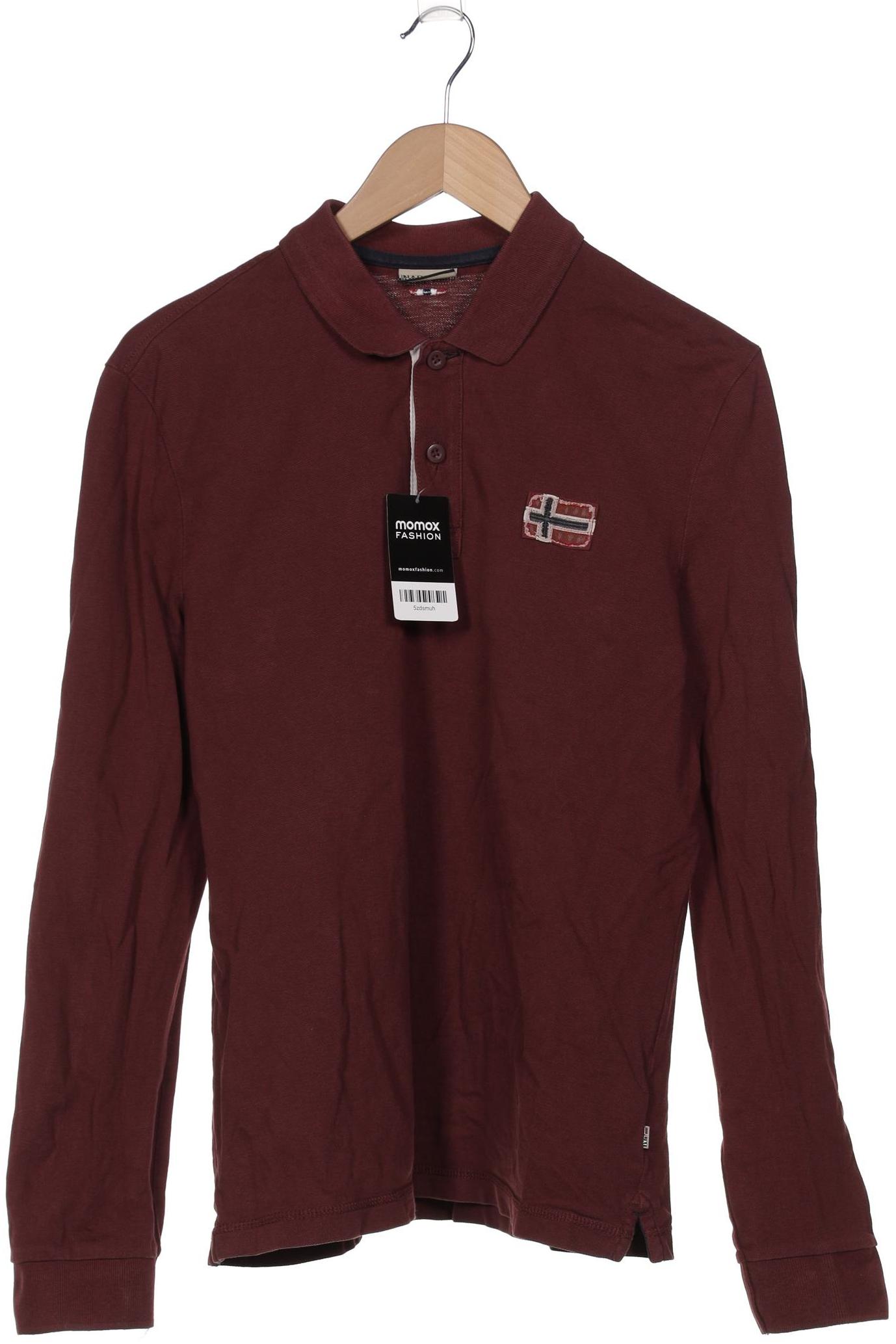 

Napapijri Herren Poloshirt, bordeaux, Gr. 48