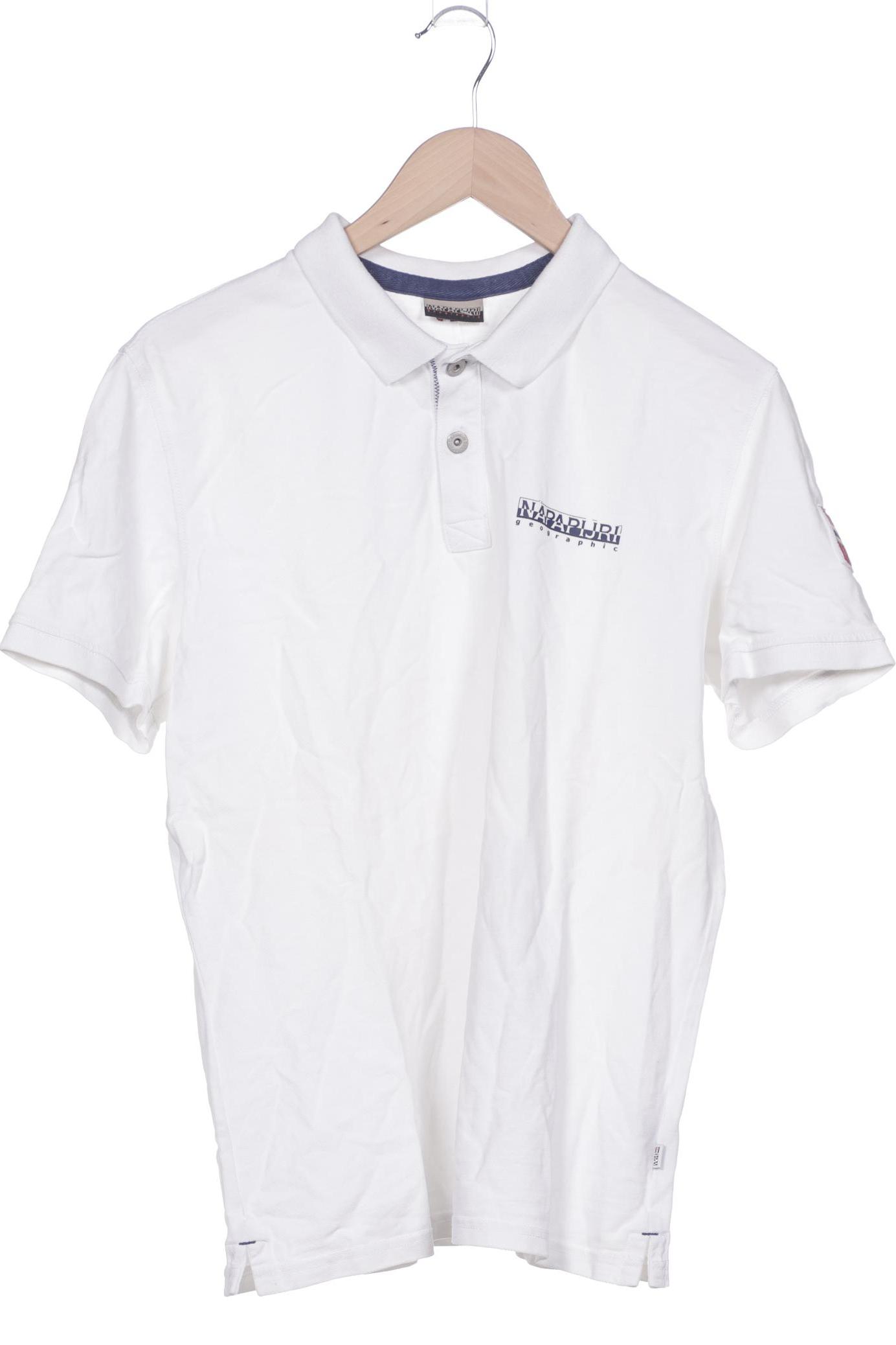 

Napapijri Herren Poloshirt, weiß, Gr. 52