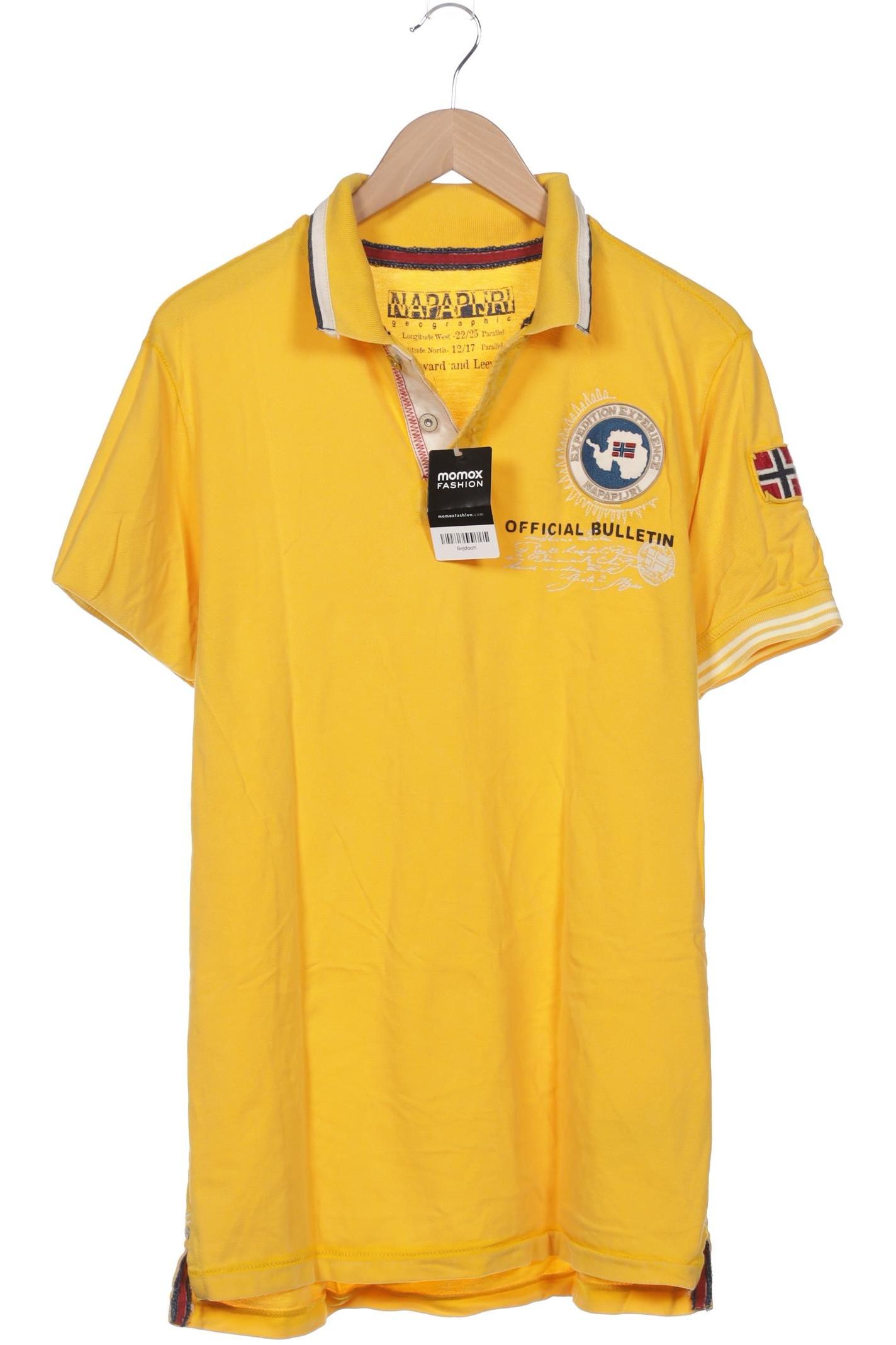 

Napapijri Herren Poloshirt, gelb, Gr. 54