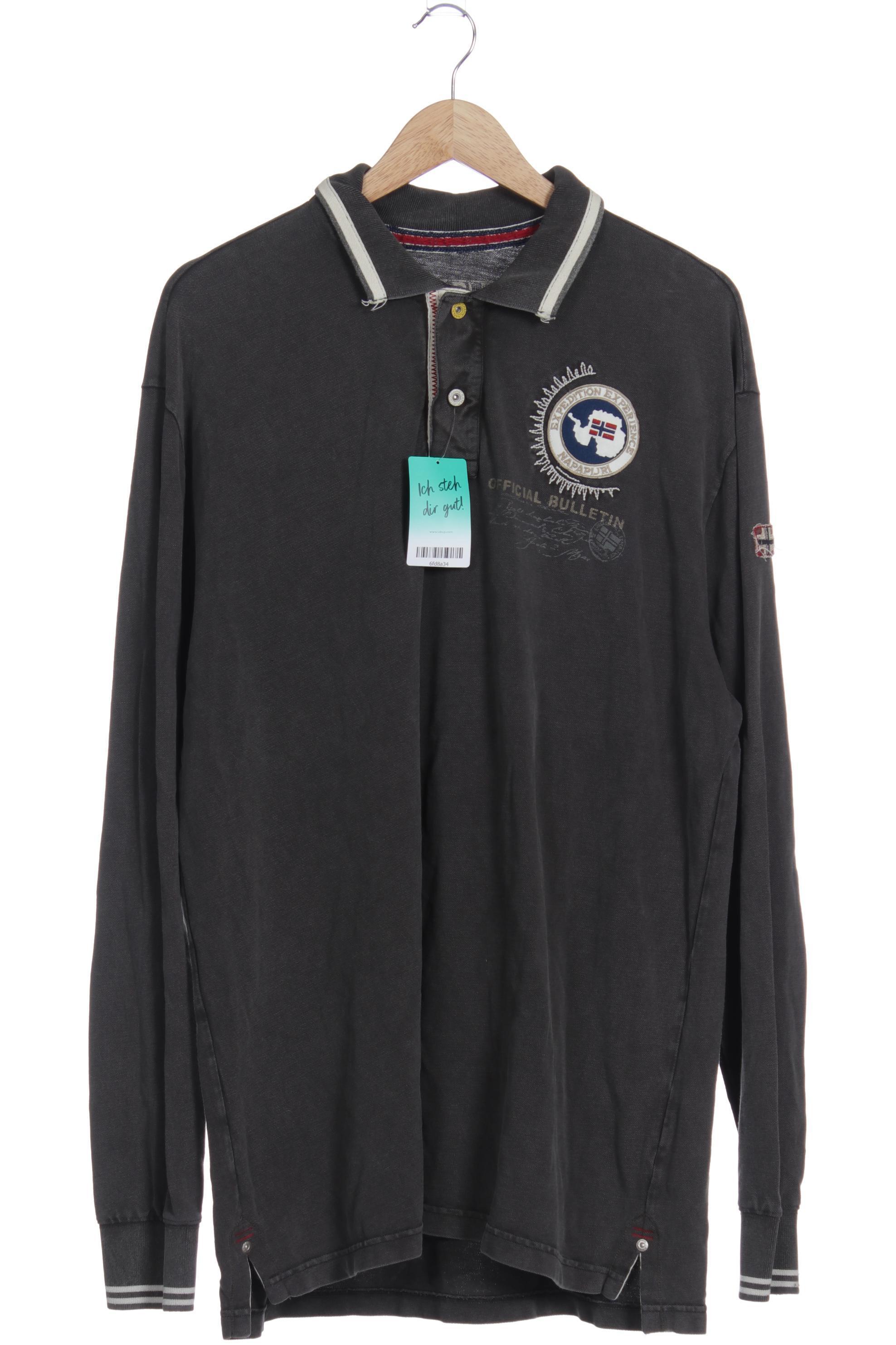 

Napapijri Herren Poloshirt, grau, Gr.