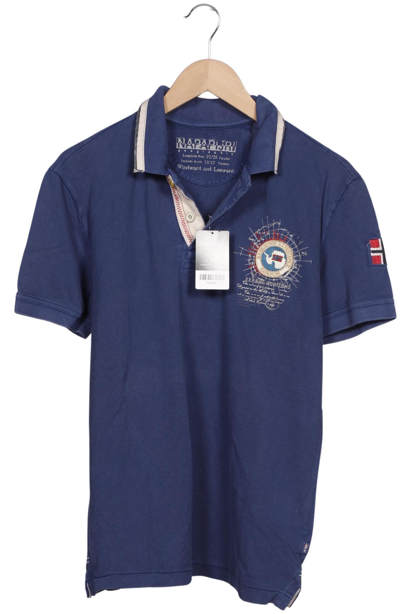 Thumbnail - Napapijri Herren Poloshirt, marineblau, Gr. 52