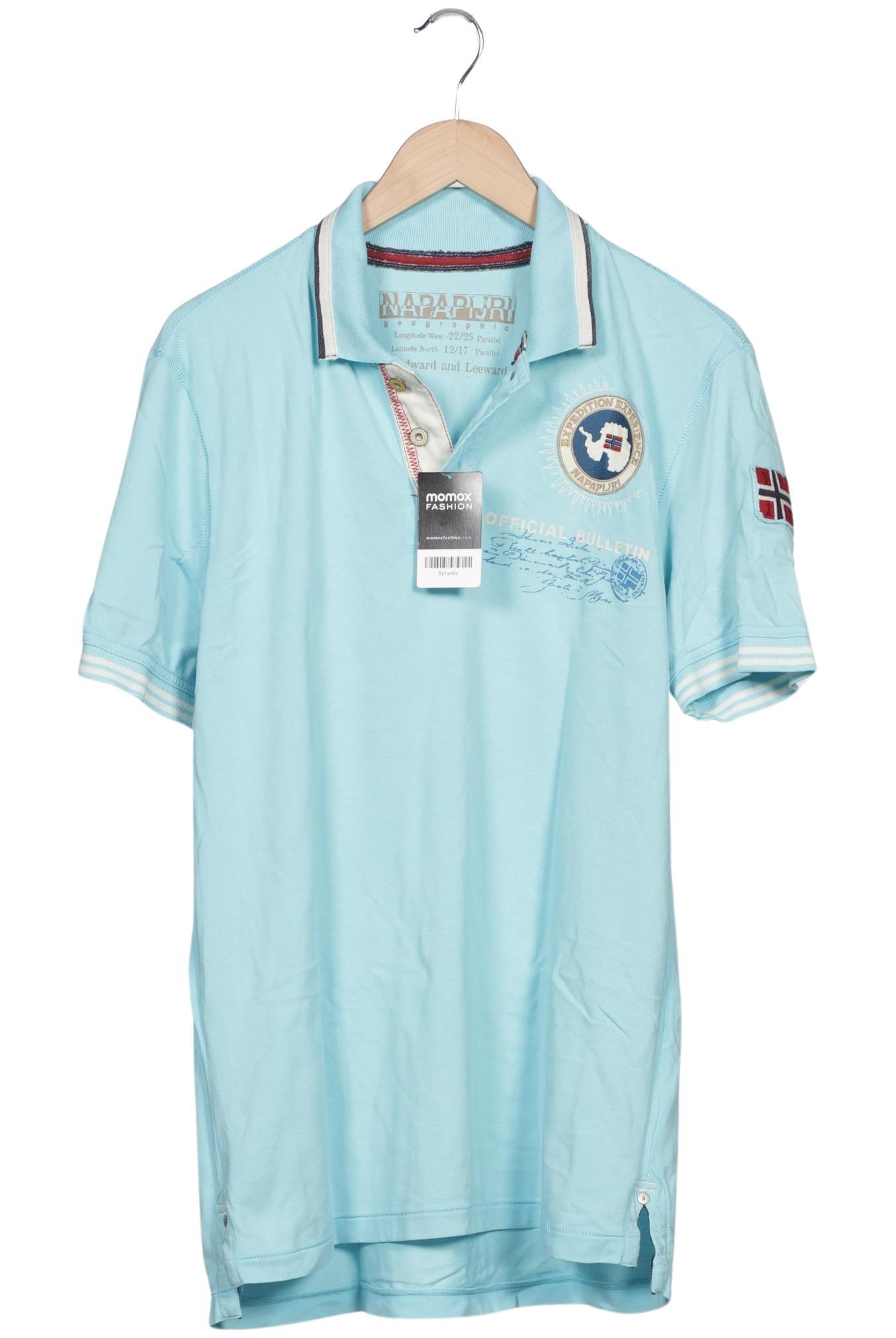

Napapijri Herren Poloshirt, hellblau, Gr. 54