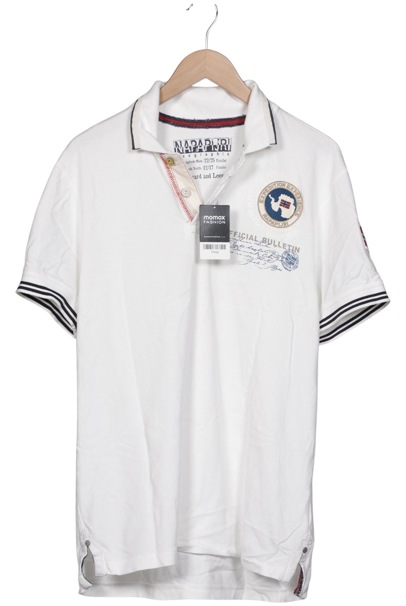 

Napapijri Herren Poloshirt, weiß, Gr. 54