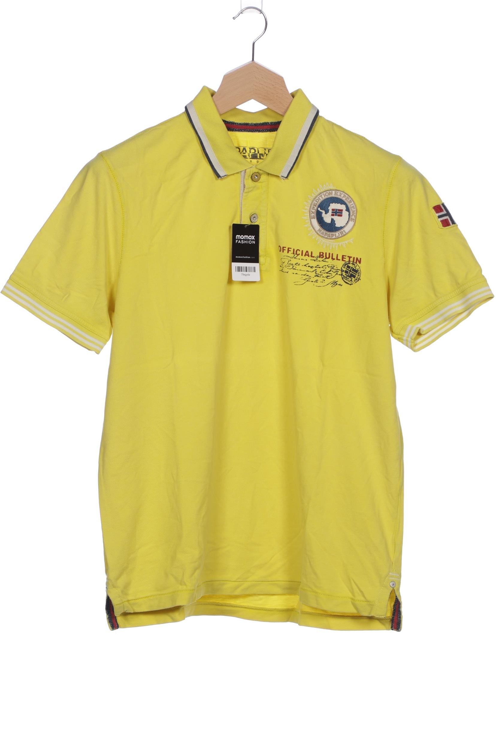 

Napapijri Herren Poloshirt, gelb, Gr. 56