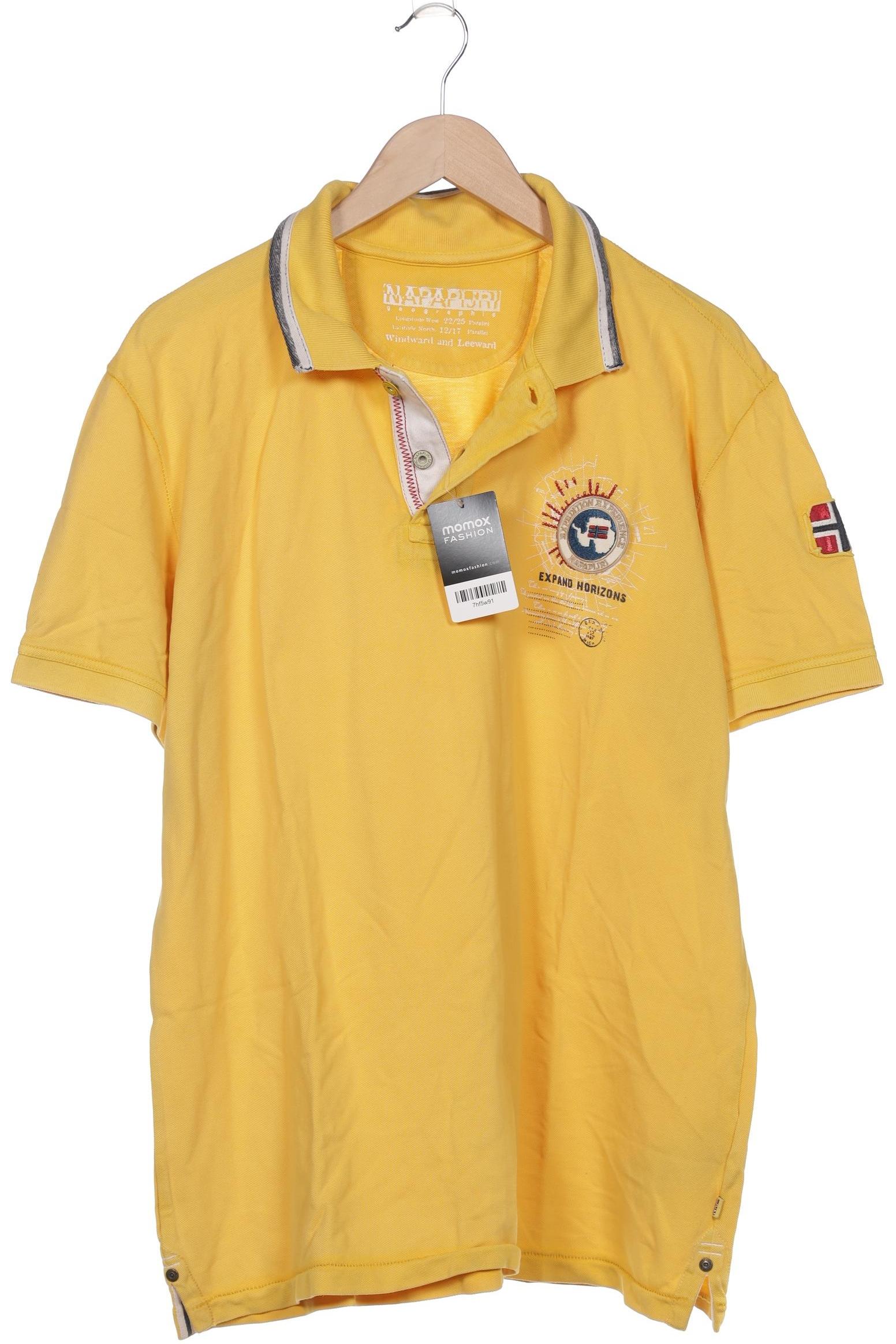 

Napapijri Herren Poloshirt, gelb, Gr. 58