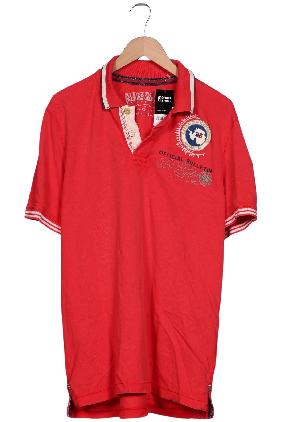 

Napapijri Herren Poloshirt, rot, Gr. 54