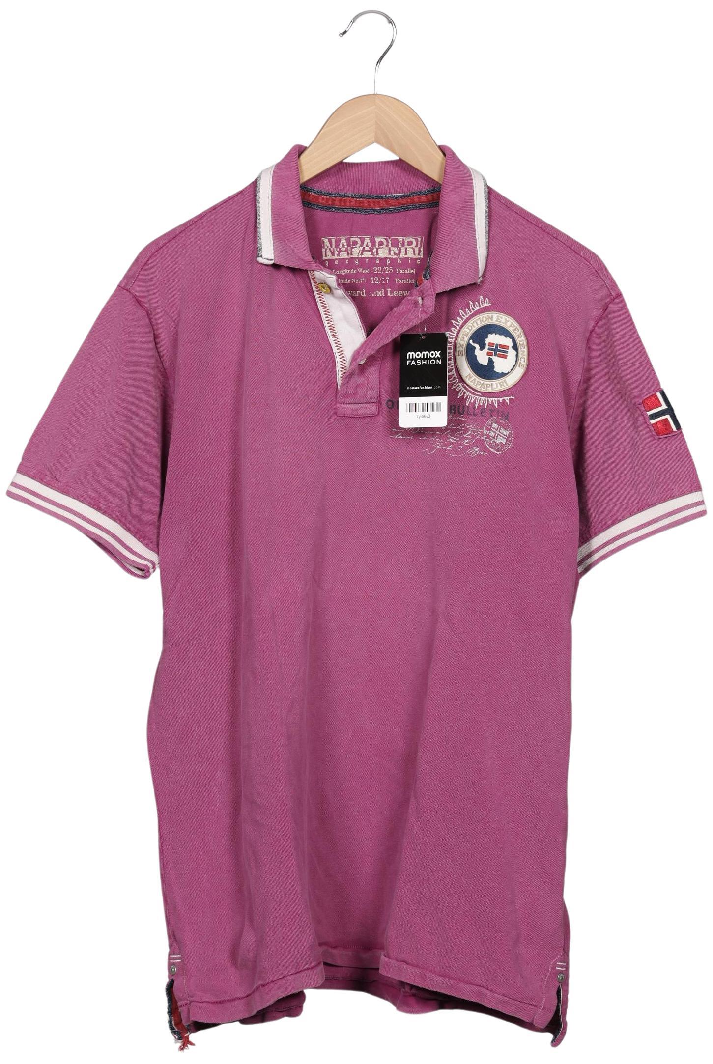 

Napapijri Herren Poloshirt, bordeaux, Gr. 56