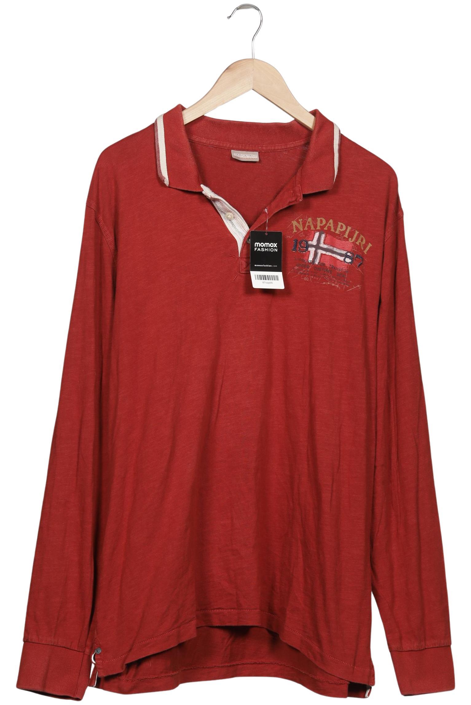 

Napapijri Herren Poloshirt, braun, Gr. 58