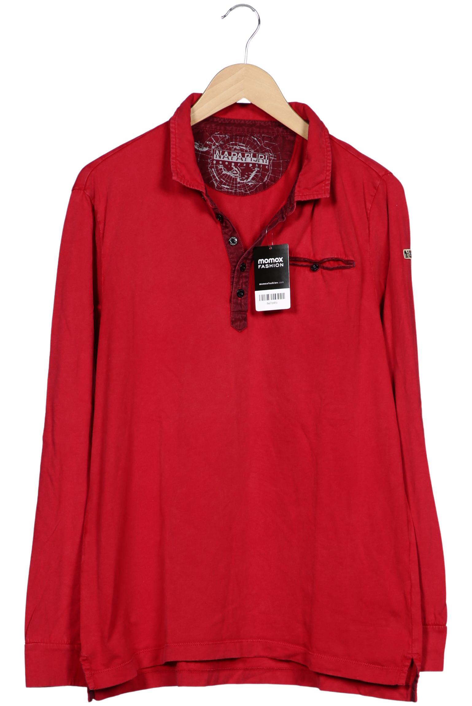 

Napapijri Herren Poloshirt, rot, Gr. 52
