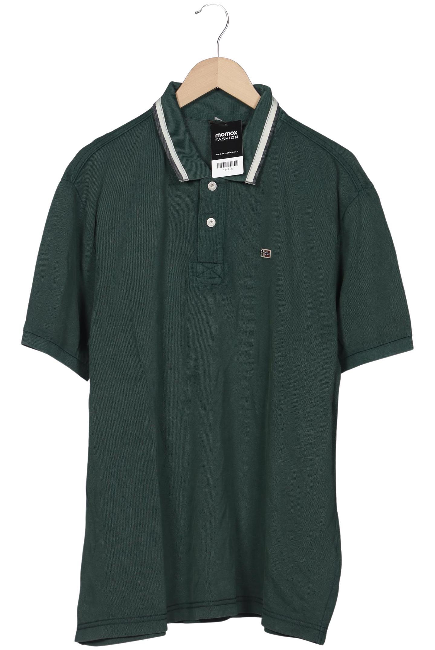 

Napapijri Herren Poloshirt, grün, Gr. 58