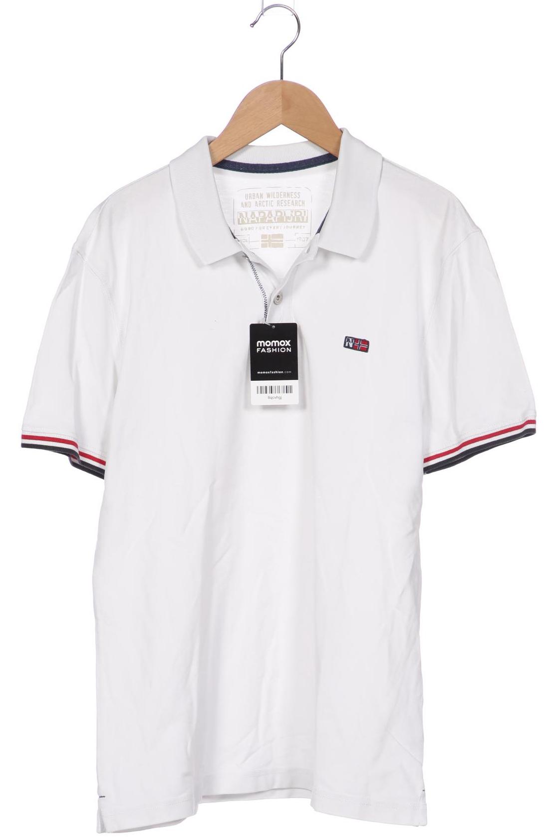 

Napapijri Herren Poloshirt, weiß, Gr. 48