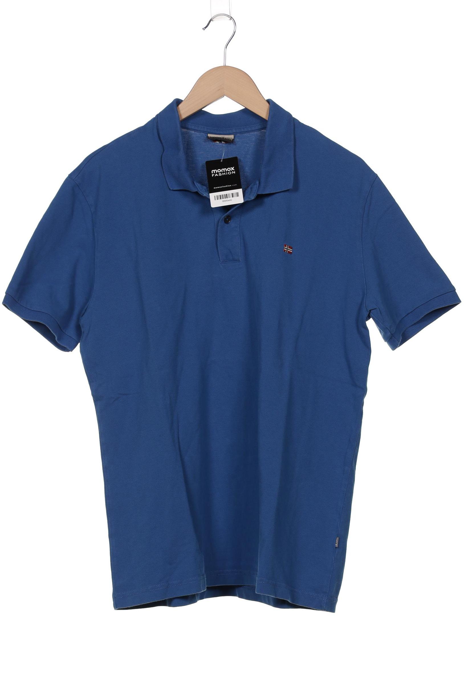 

Napapijri Herren Poloshirt, blau, Gr. 54