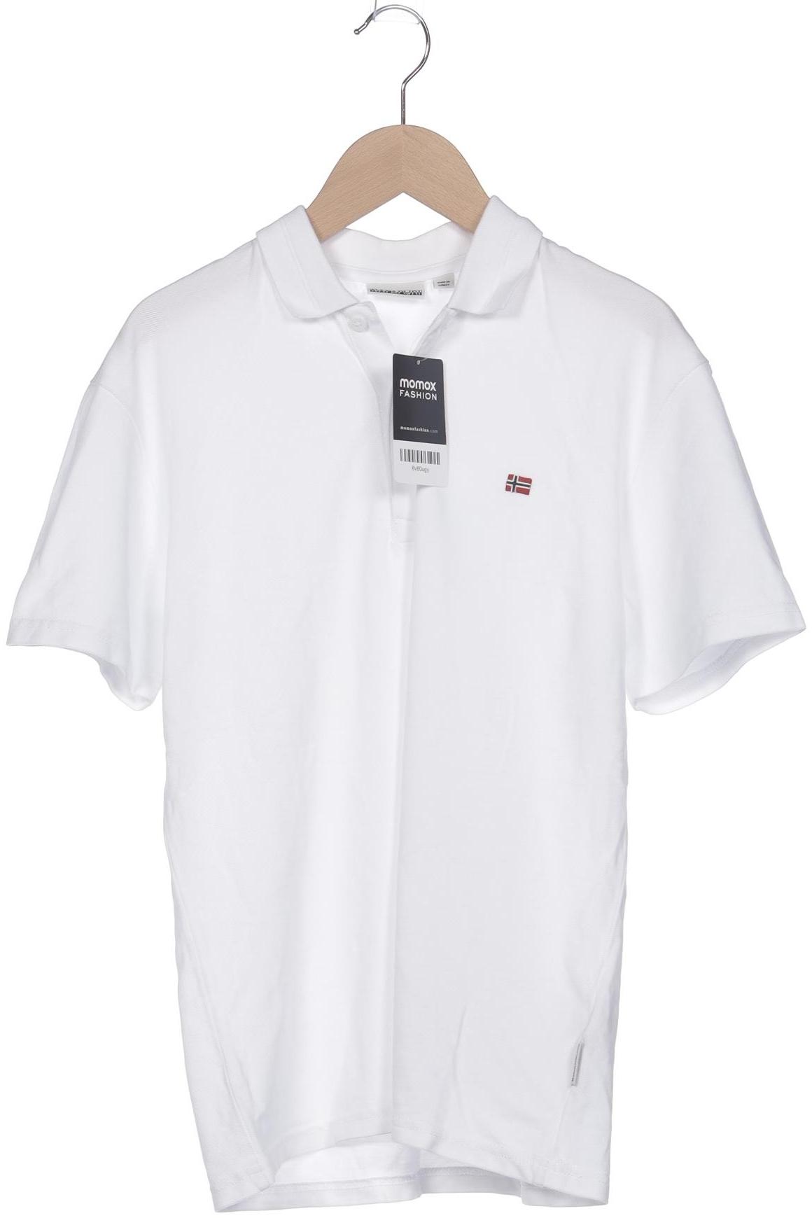 

Napapijri Herren Poloshirt, weiß, Gr. 46