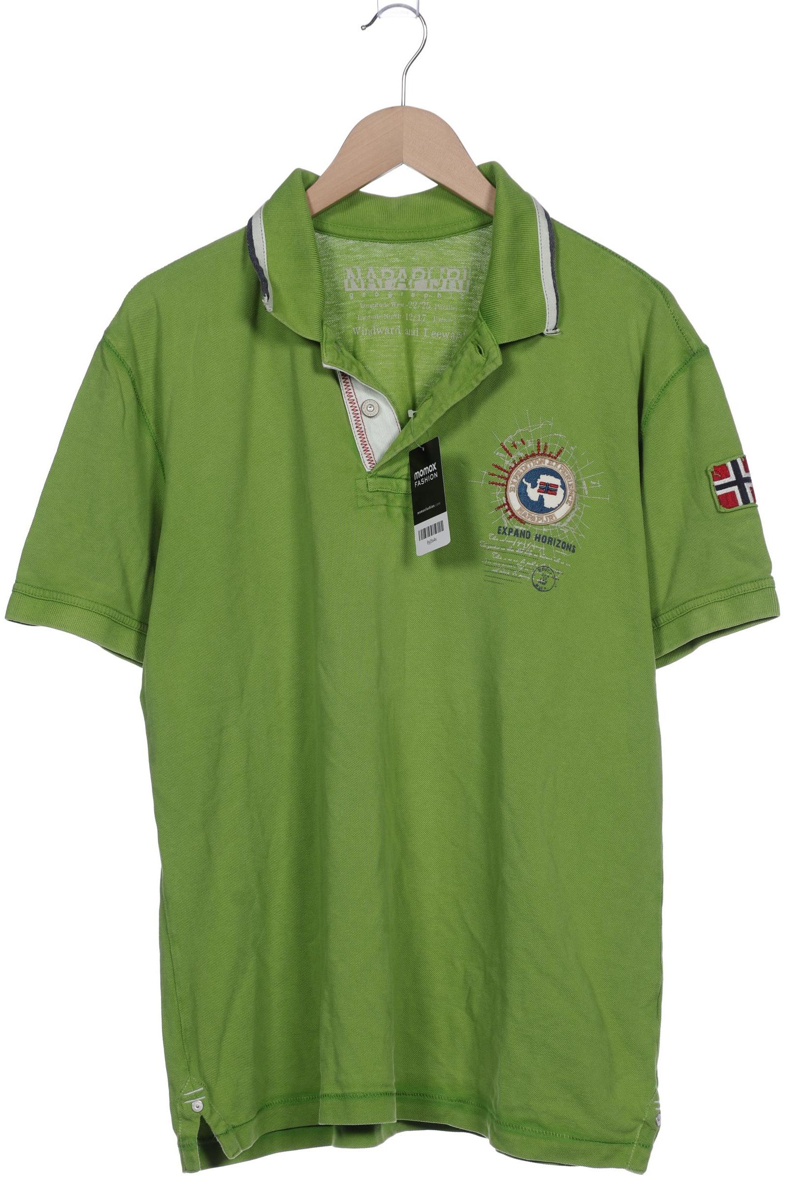 

Napapijri Herren Poloshirt, hellgrün, Gr. 56