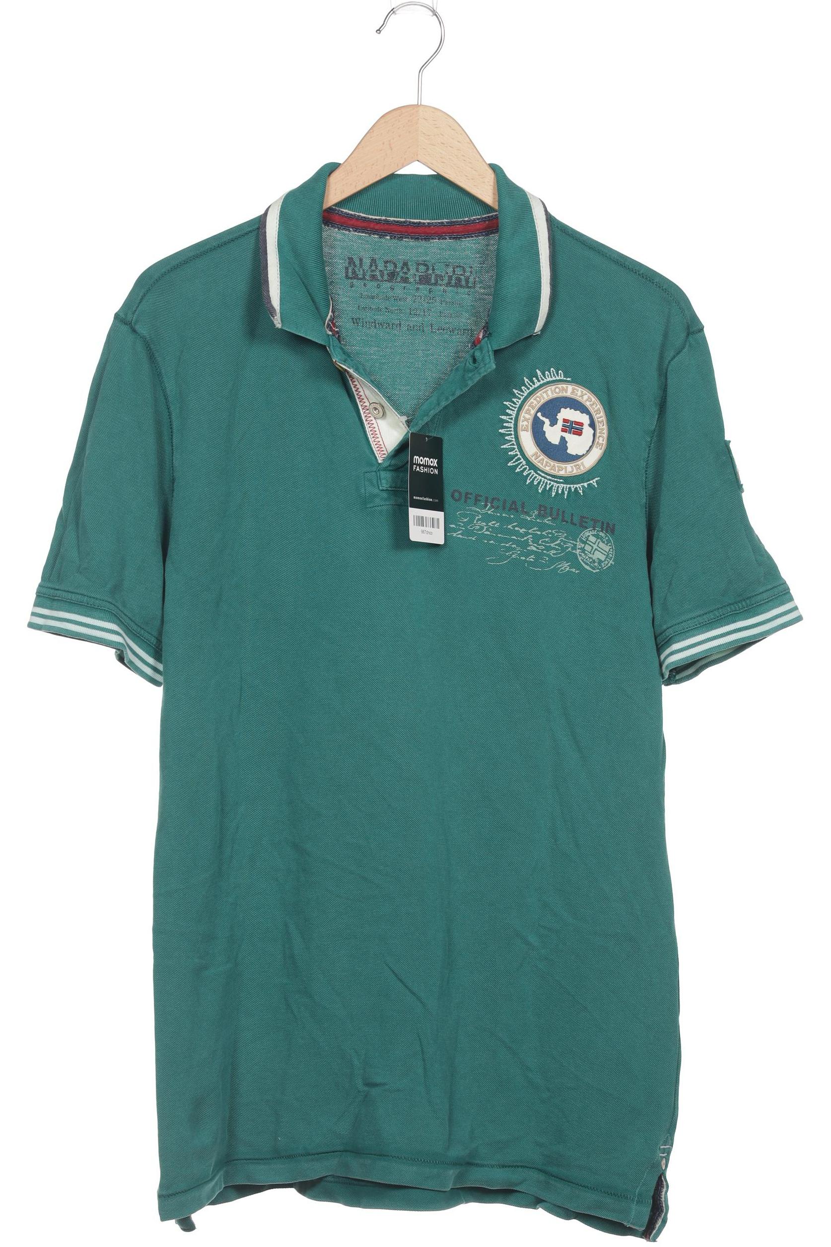 

Napapijri Herren Poloshirt, grün, Gr. 54