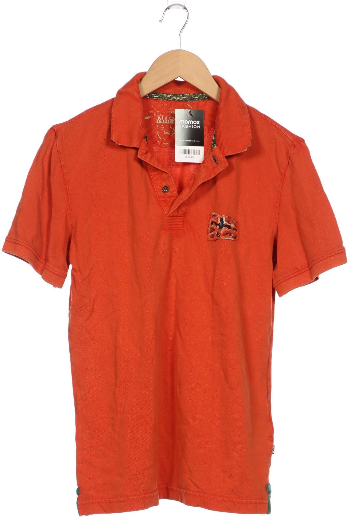 

Napapijri Herren Poloshirt, orange, Gr. 48