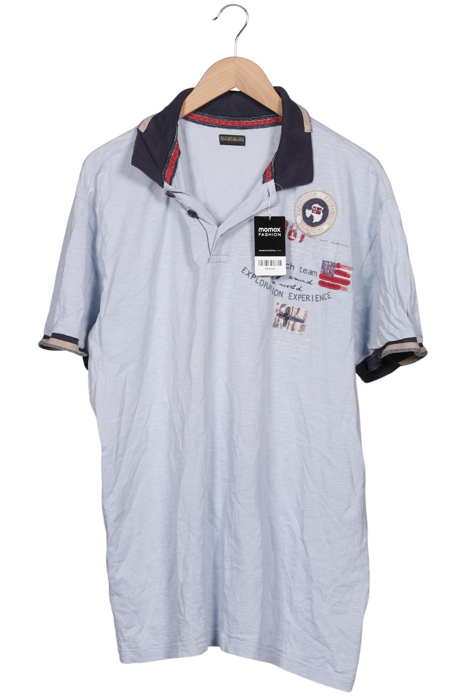 

Napapijri Herren Poloshirt, hellblau, Gr. 58
