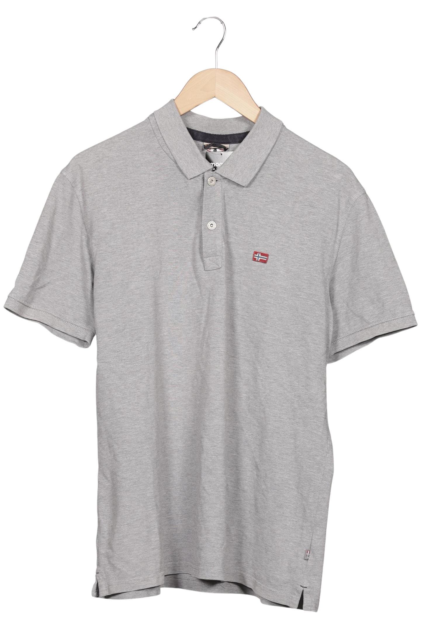 

Napapijri Herren Poloshirt, grau, Gr. 54