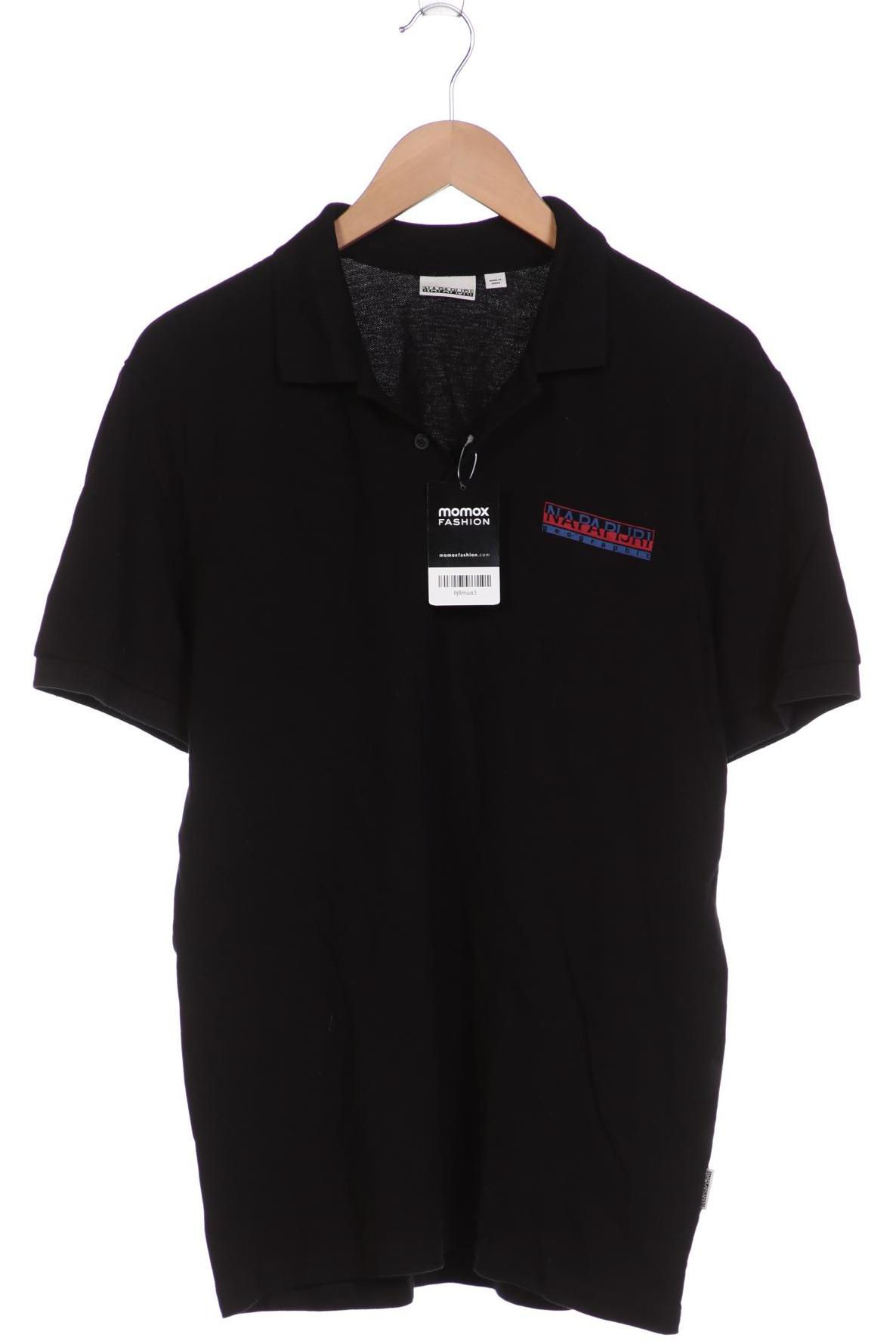 

Napapijri Herren Poloshirt, schwarz