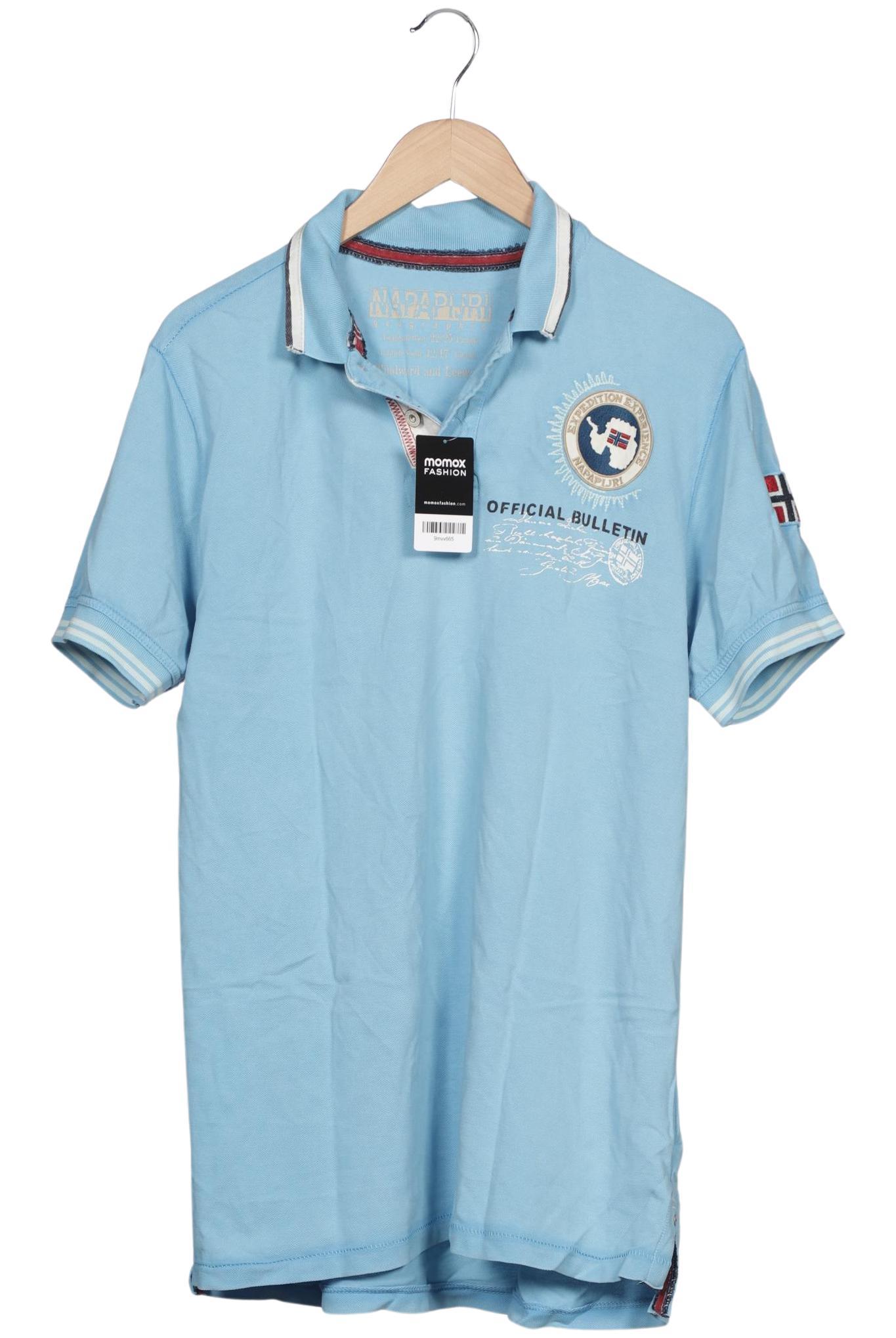 

Napapijri Herren Poloshirt, hellblau, Gr. 54