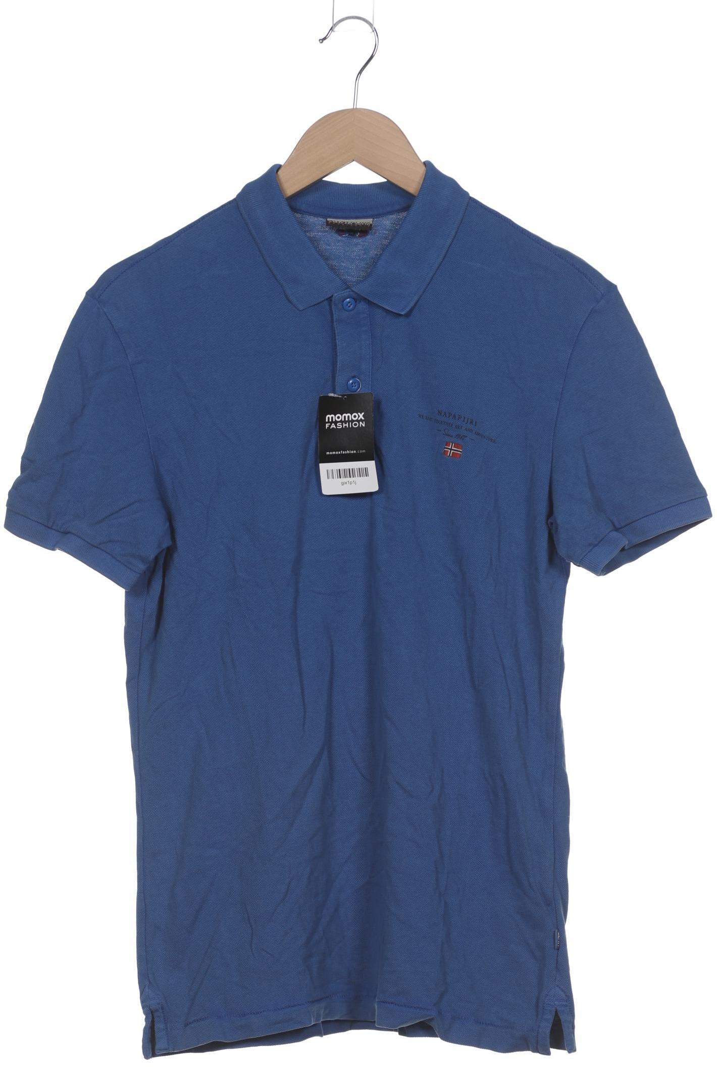 

Napapijri Herren Poloshirt, blau, Gr. 48