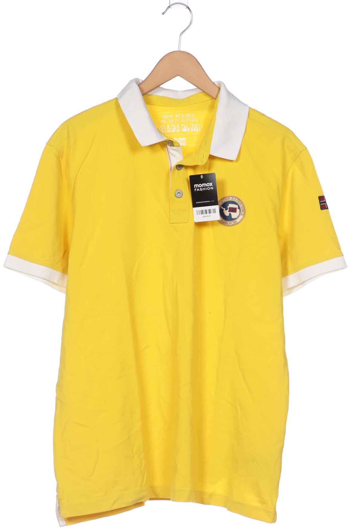 

Napapijri Herren Poloshirt, gelb, Gr. 56