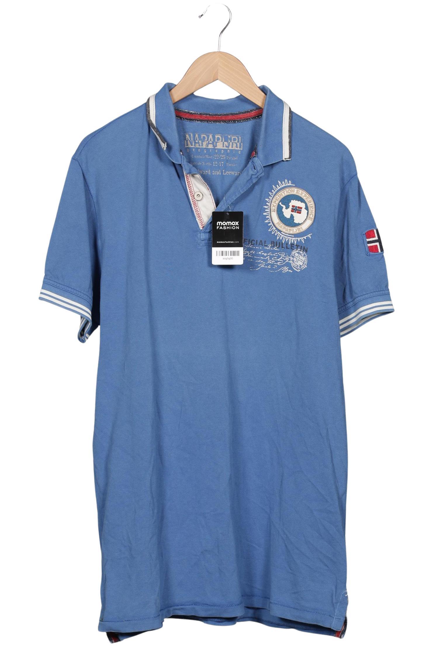 

Napapijri Herren Poloshirt, blau, Gr. 54