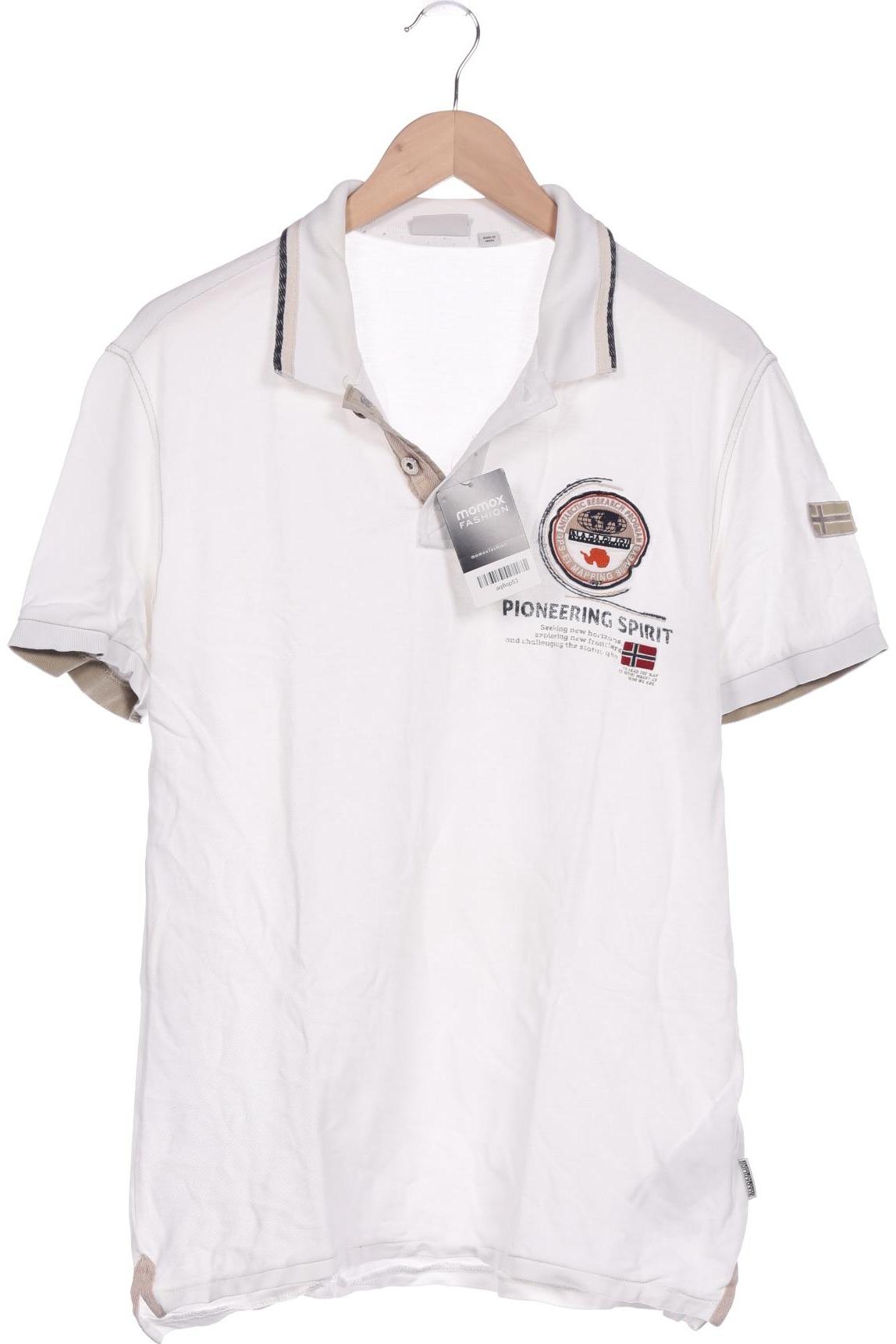 

Napapijri Herren Poloshirt, weiß, Gr. 52