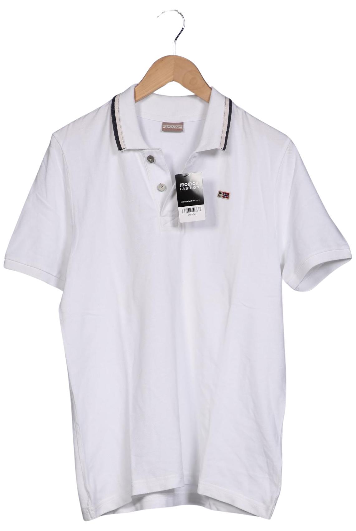 

Napapijri Herren Poloshirt, weiß, Gr. 52