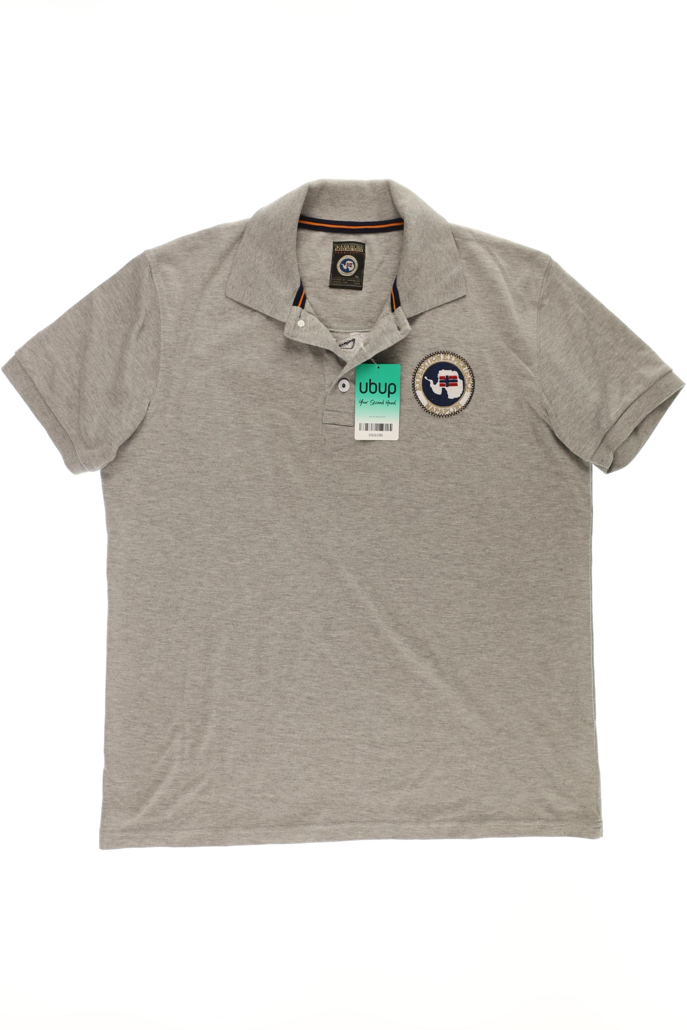 

Napapijri Herren Poloshirt, grau, Gr.