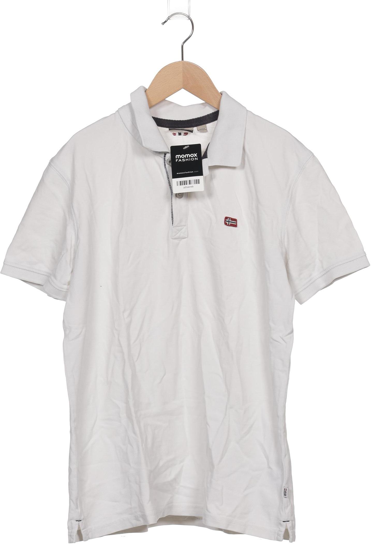 

Napapijri Herren Poloshirt, weiß, Gr. 52