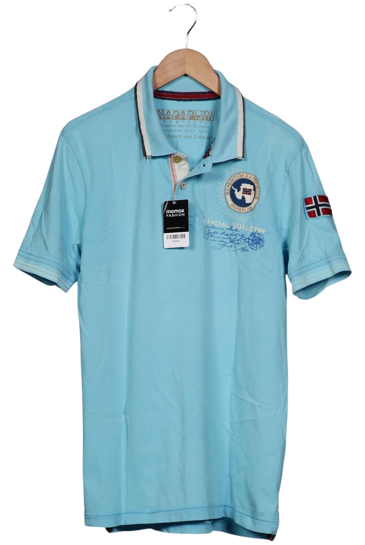

Napapijri Herren Poloshirt, hellblau, Gr. 54