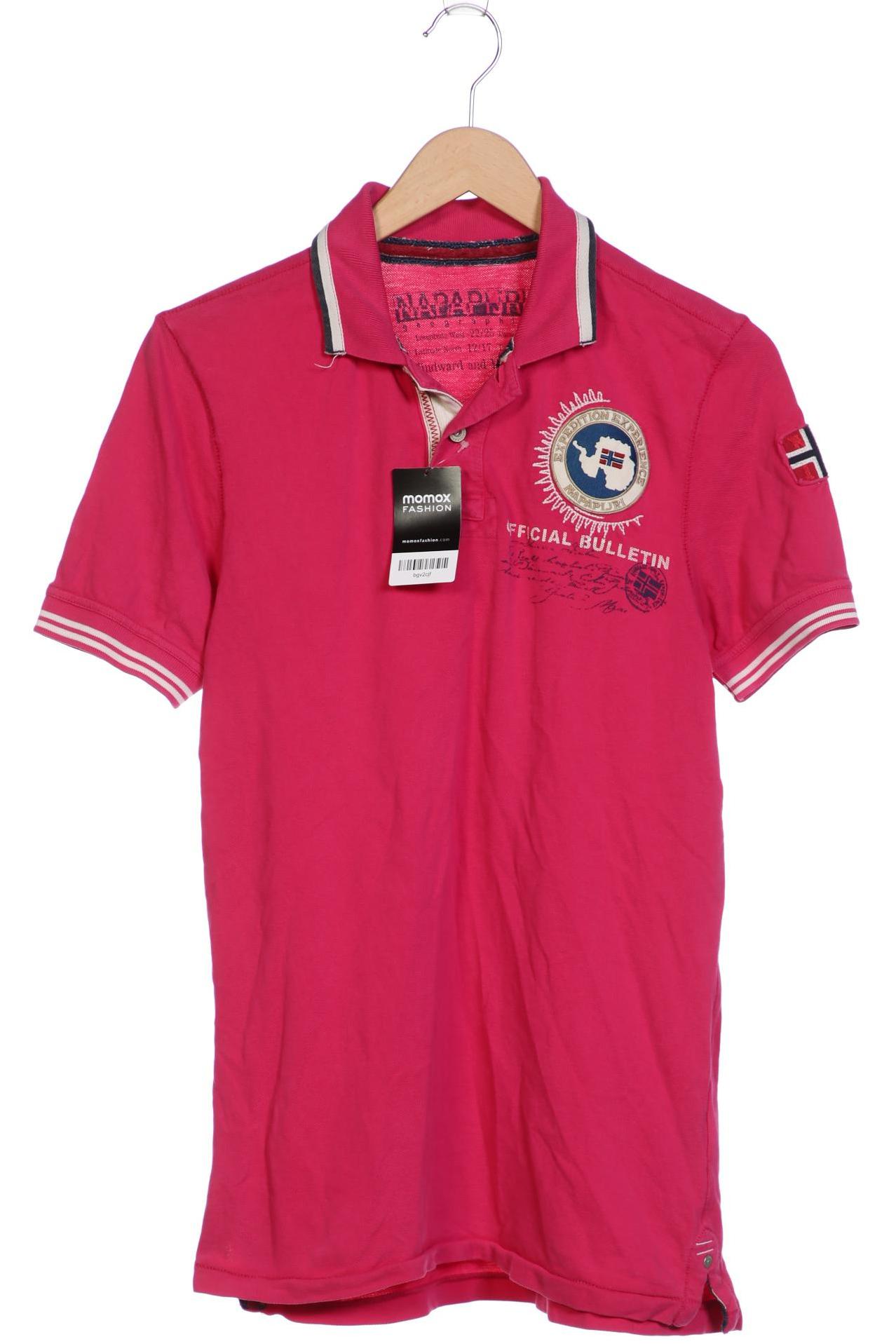 

Napapijri Herren Poloshirt, pink