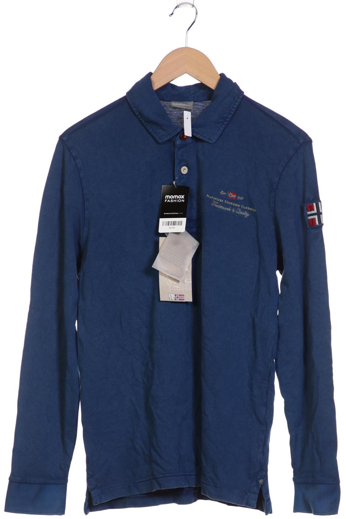 

Napapijri Herren Poloshirt, blau, Gr. 48