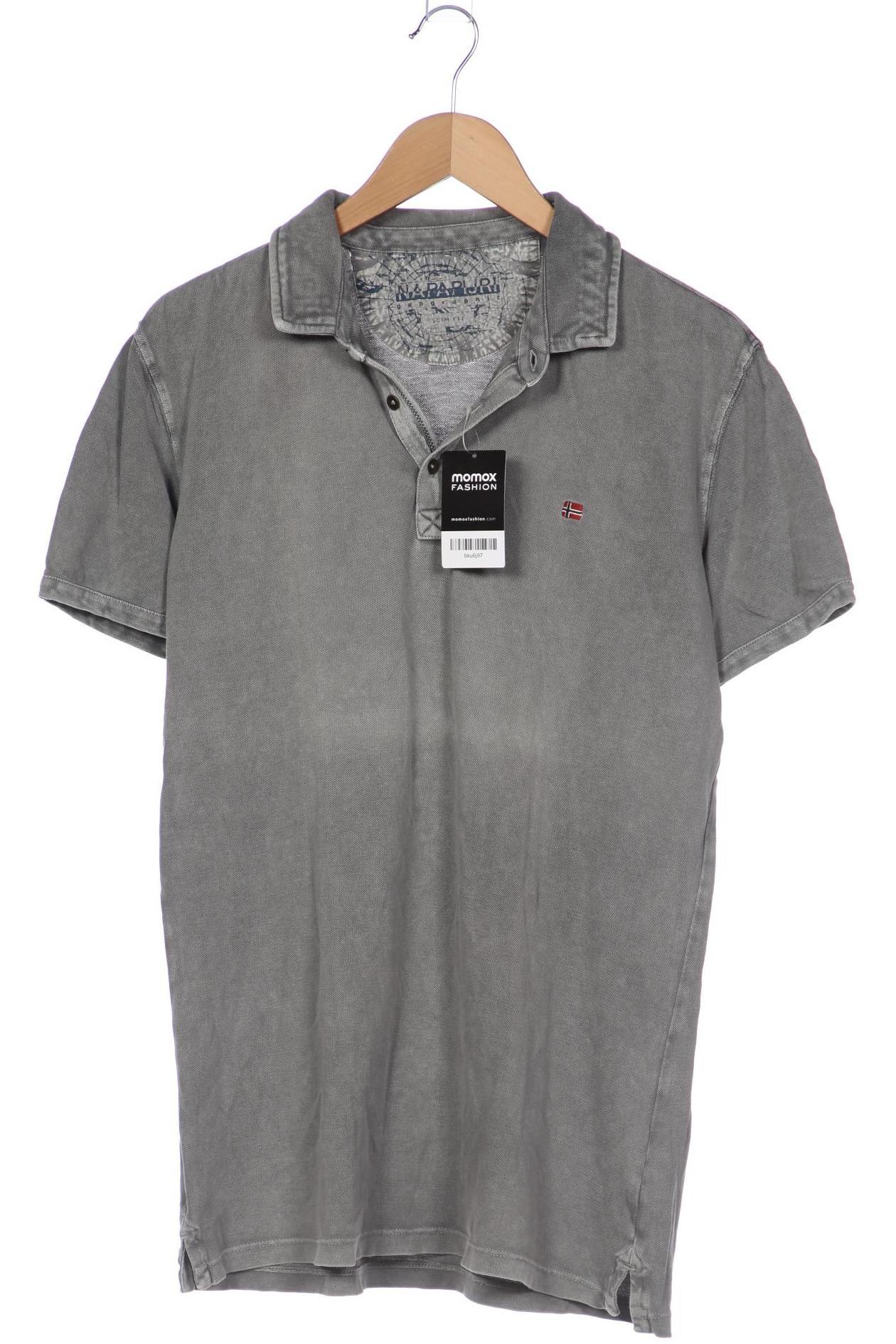 

Napapijri Herren Poloshirt, grau, Gr. 54