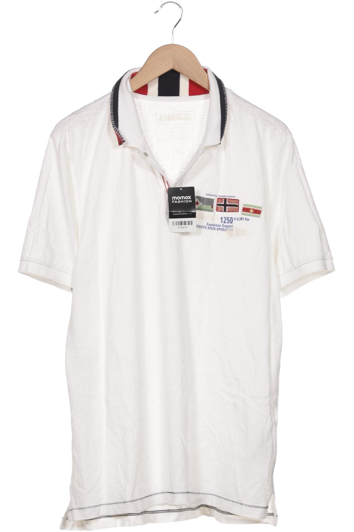 

Napapijri Herren Poloshirt, weiß, Gr. 54