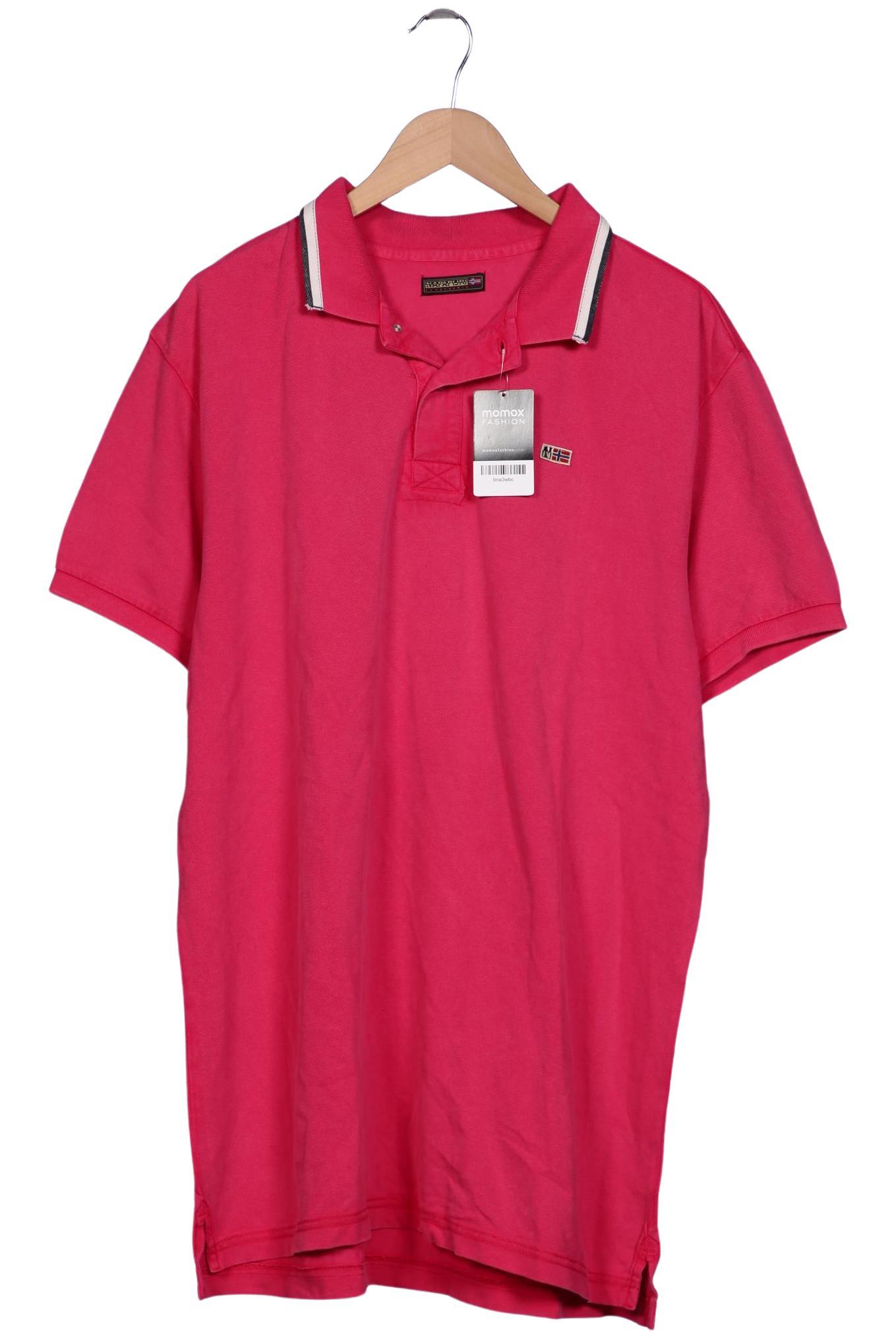 

Napapijri Herren Poloshirt, pink, Gr. 58