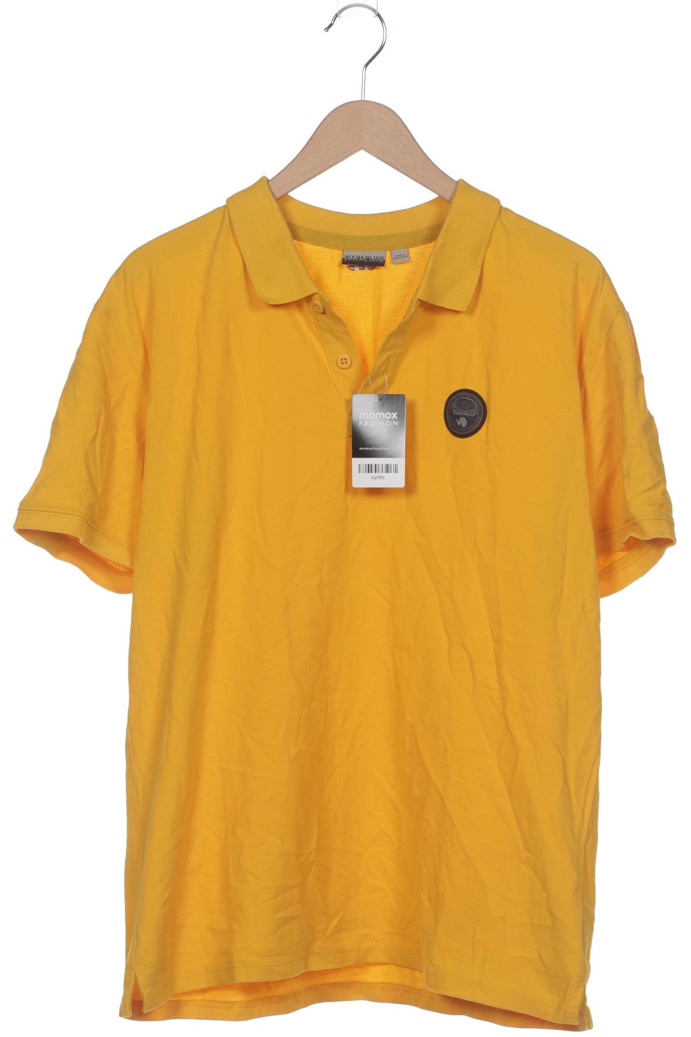 

Napapijri Herren Poloshirt, gelb, Gr. 56