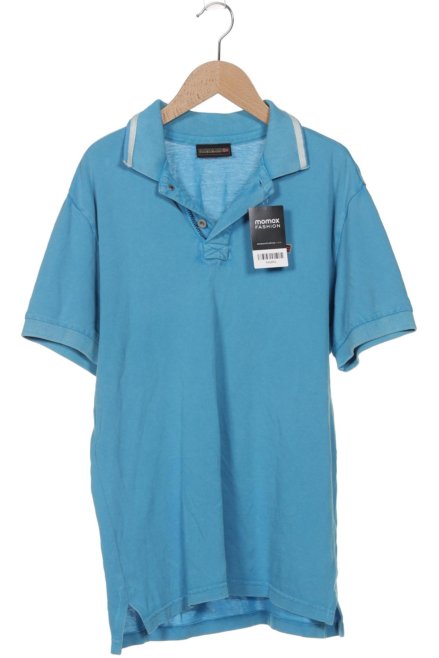

Napapijri Herren Poloshirt, blau, Gr. 48