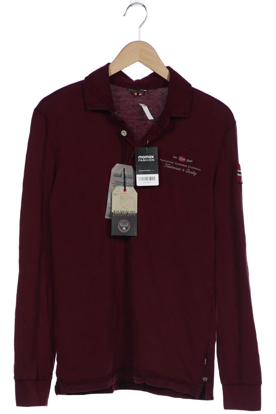 

Napapijri Herren Poloshirt, bordeaux, Gr. 48