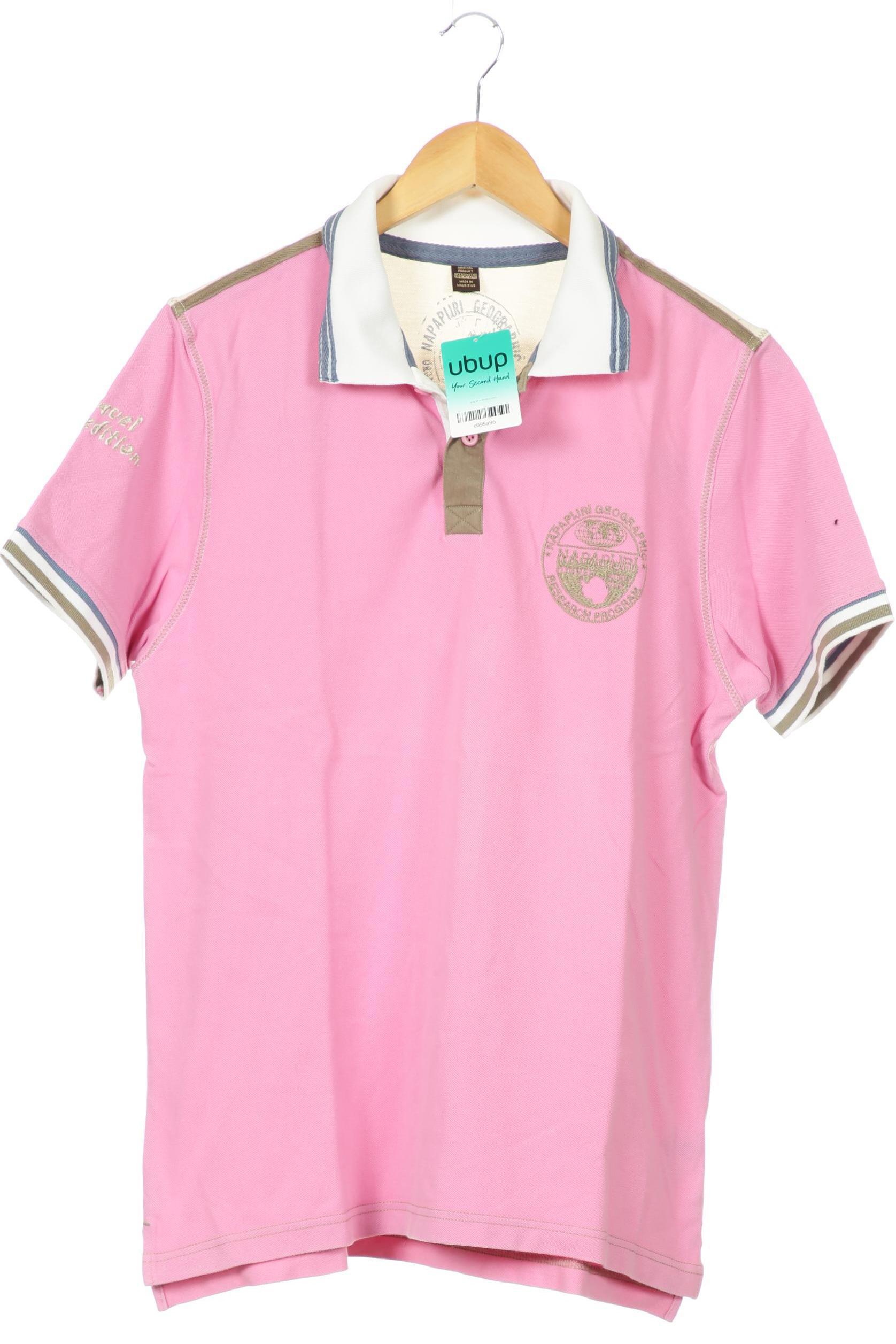 

Napapijri Herren Poloshirt, pink, Gr.