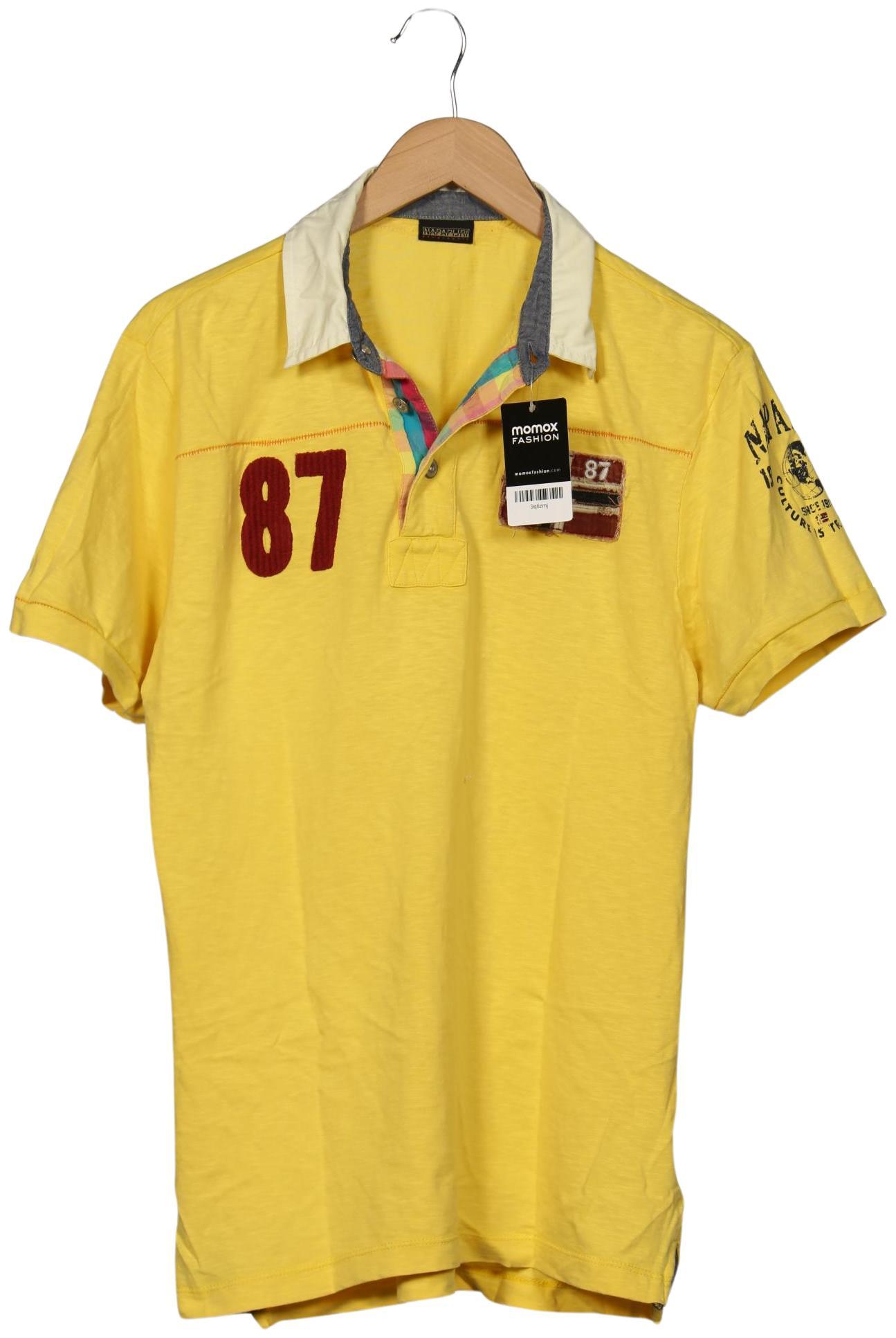 

Napapijri Herren Poloshirt, gelb, Gr. 54