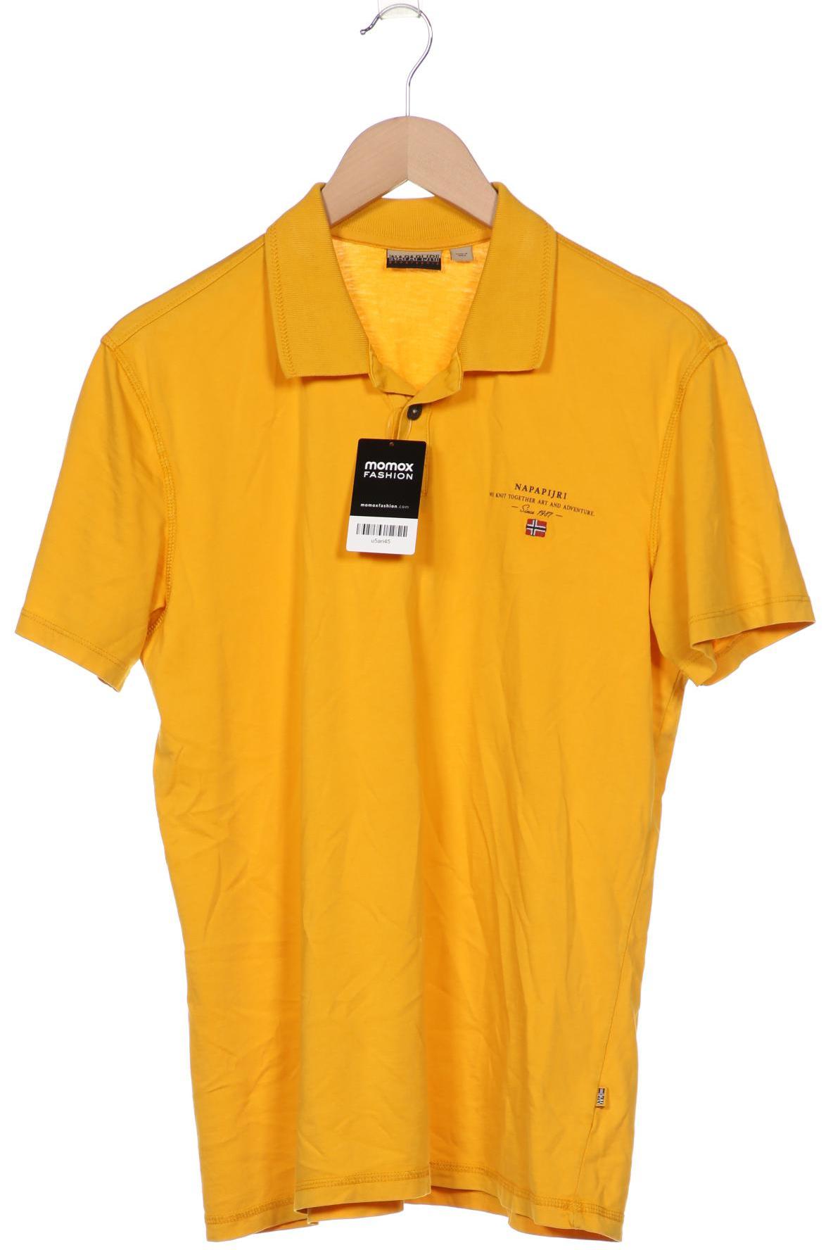 

Napapijri Herren Poloshirt, gelb, Gr. 52