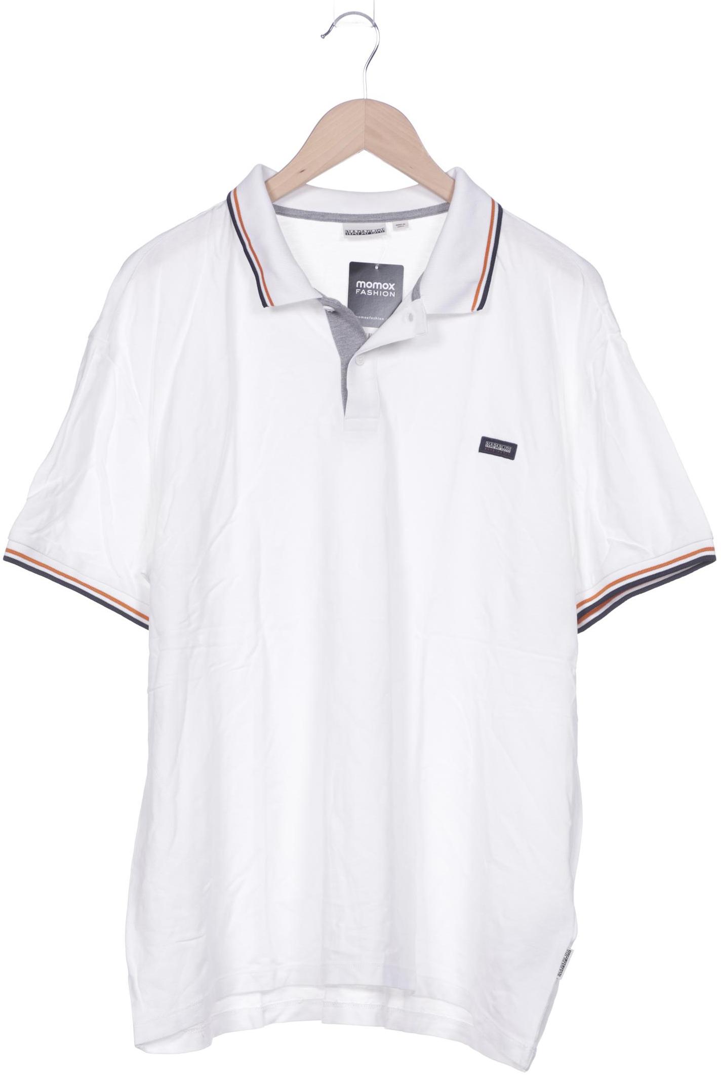 

Napapijri Herren Poloshirt, weiß, Gr. 58