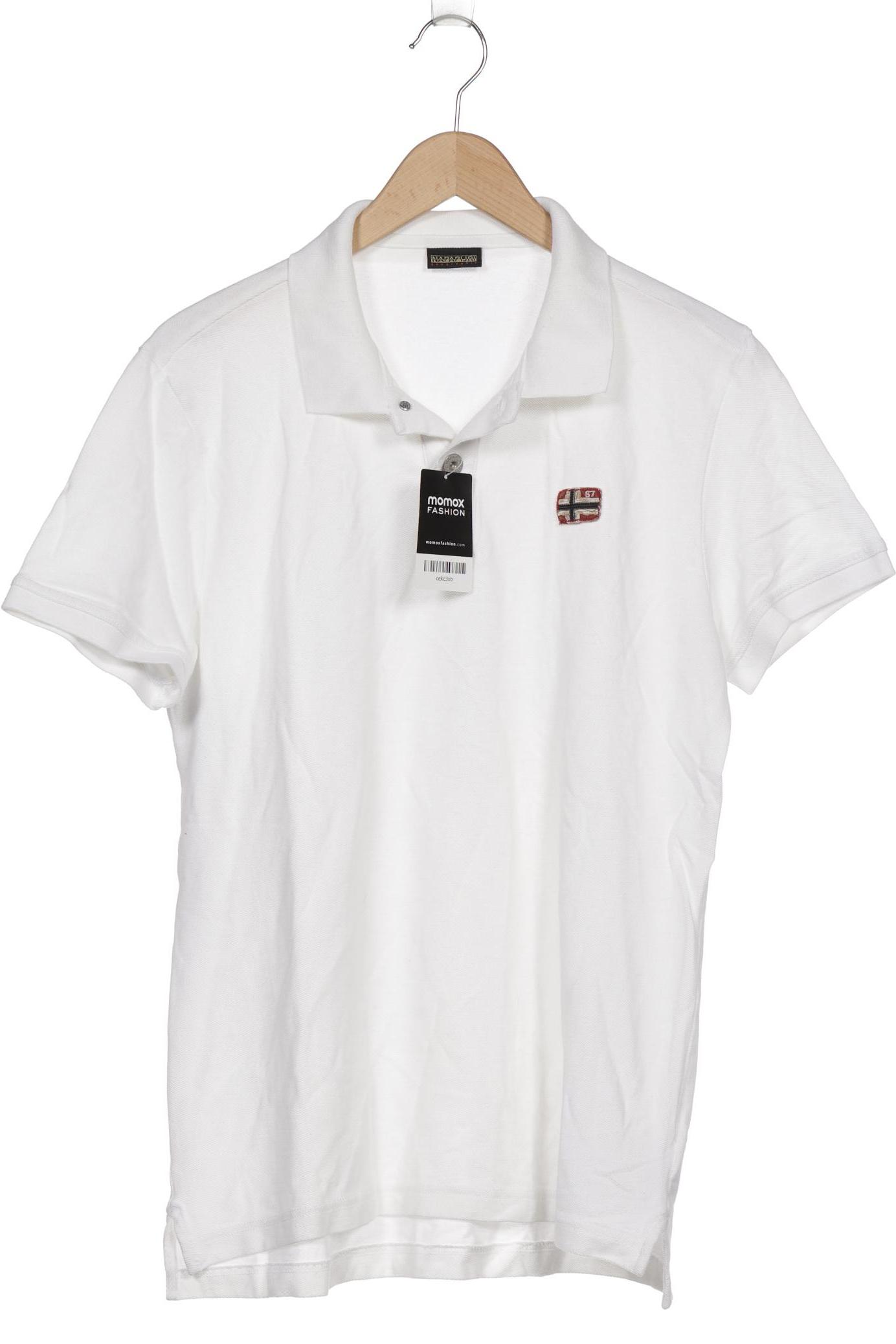 

Napapijri Herren Poloshirt, weiß, Gr. 56
