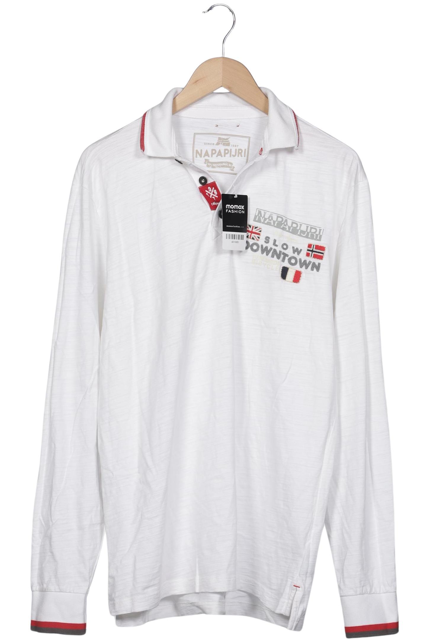

Napapijri Herren Poloshirt, weiß, Gr. 54