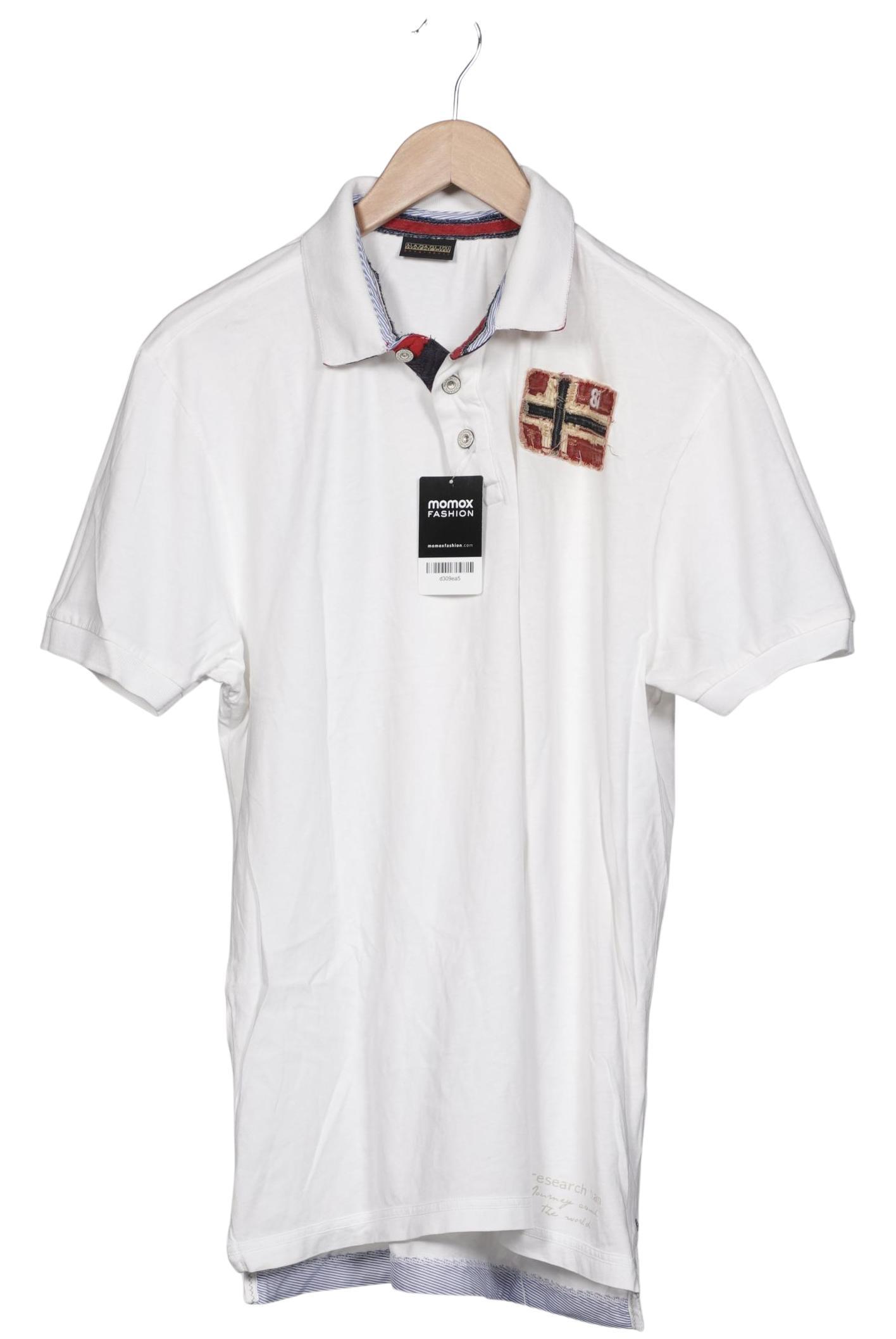 

Napapijri Herren Poloshirt, weiß, Gr. 54