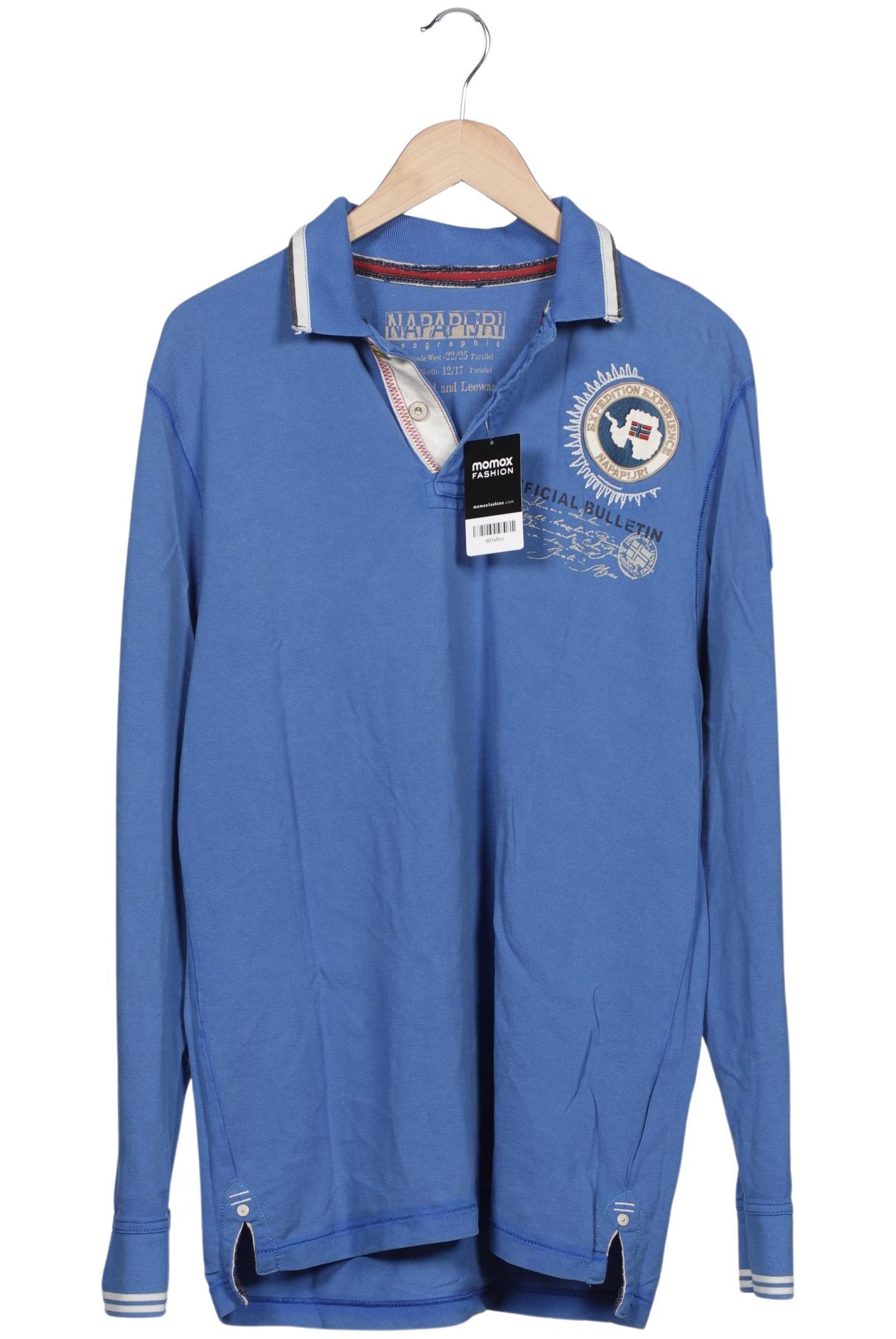 

Napapijri Herren Poloshirt, blau, Gr. 54
