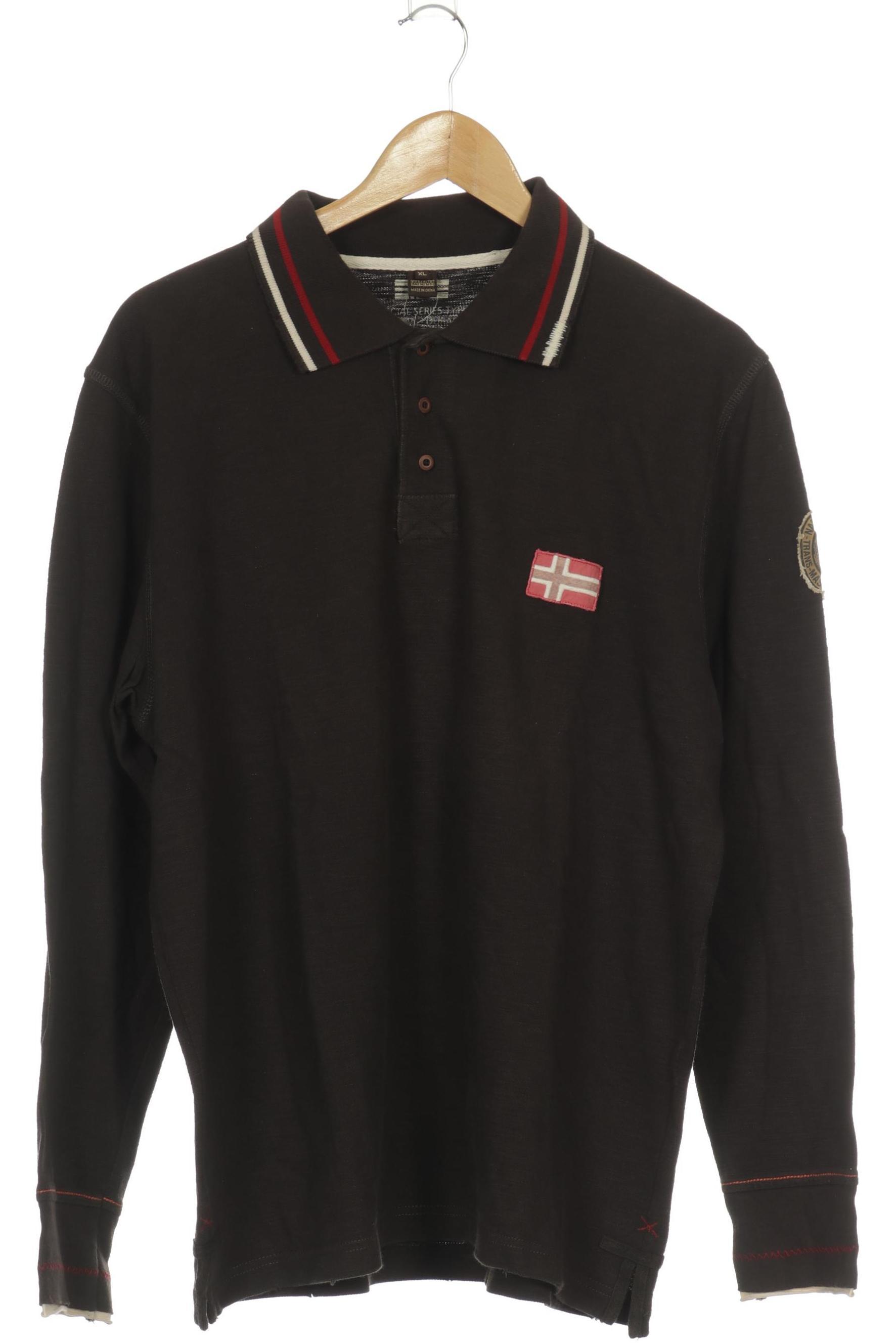 

Napapijri Herren Poloshirt, braun, Gr.